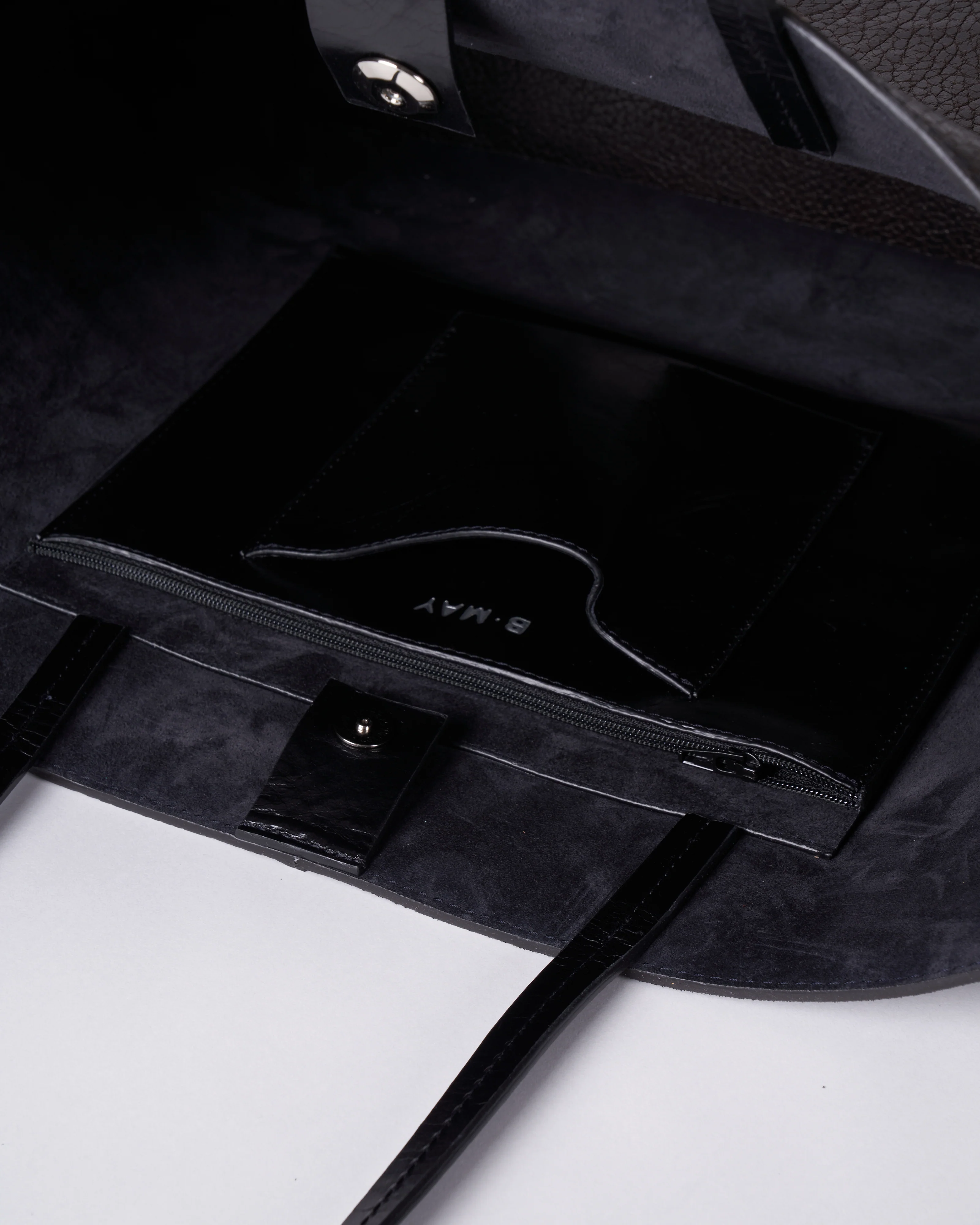 medium essential tote - 2 tone graphite - Image 3