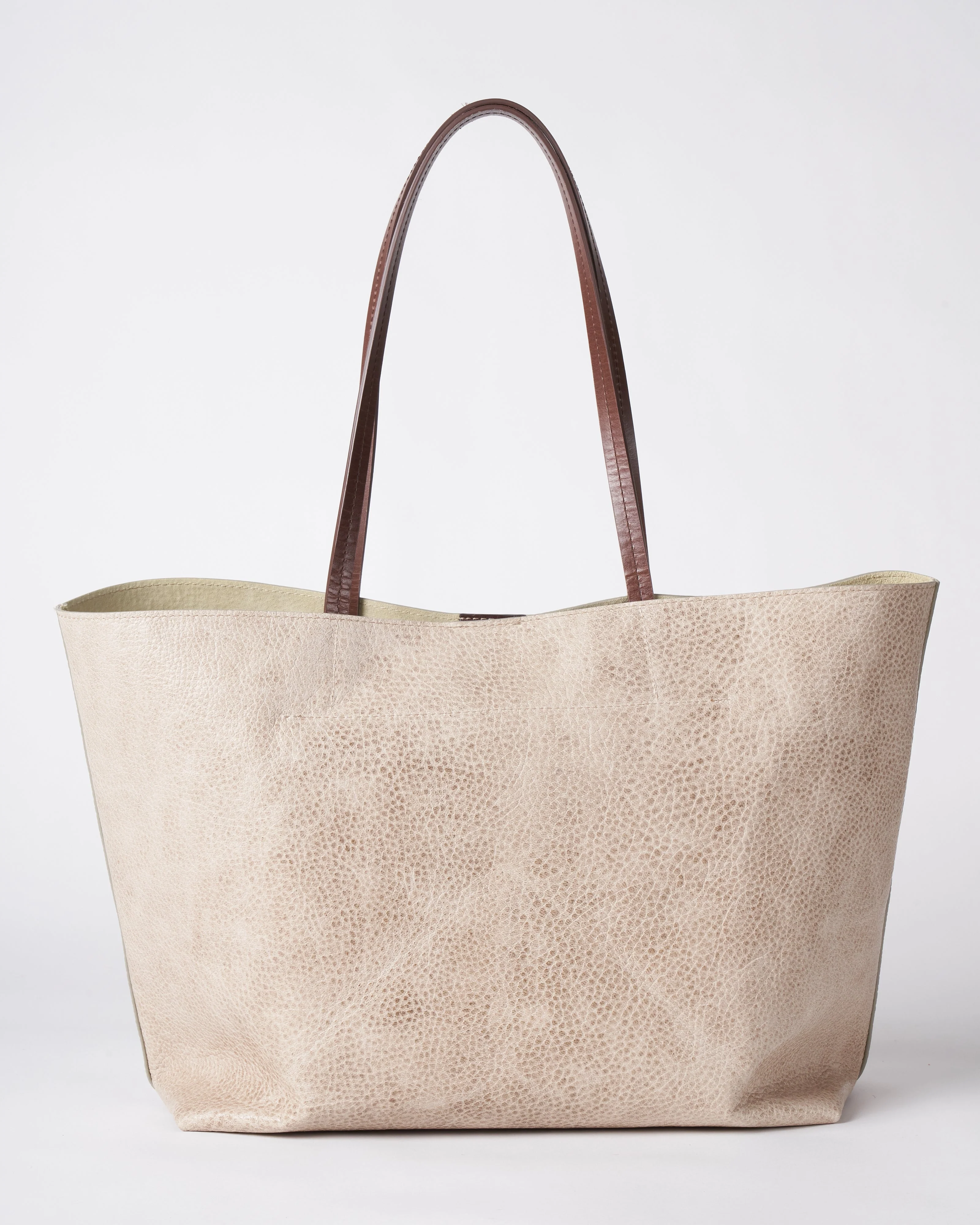 medium essential tote - stone ovino - Image 2