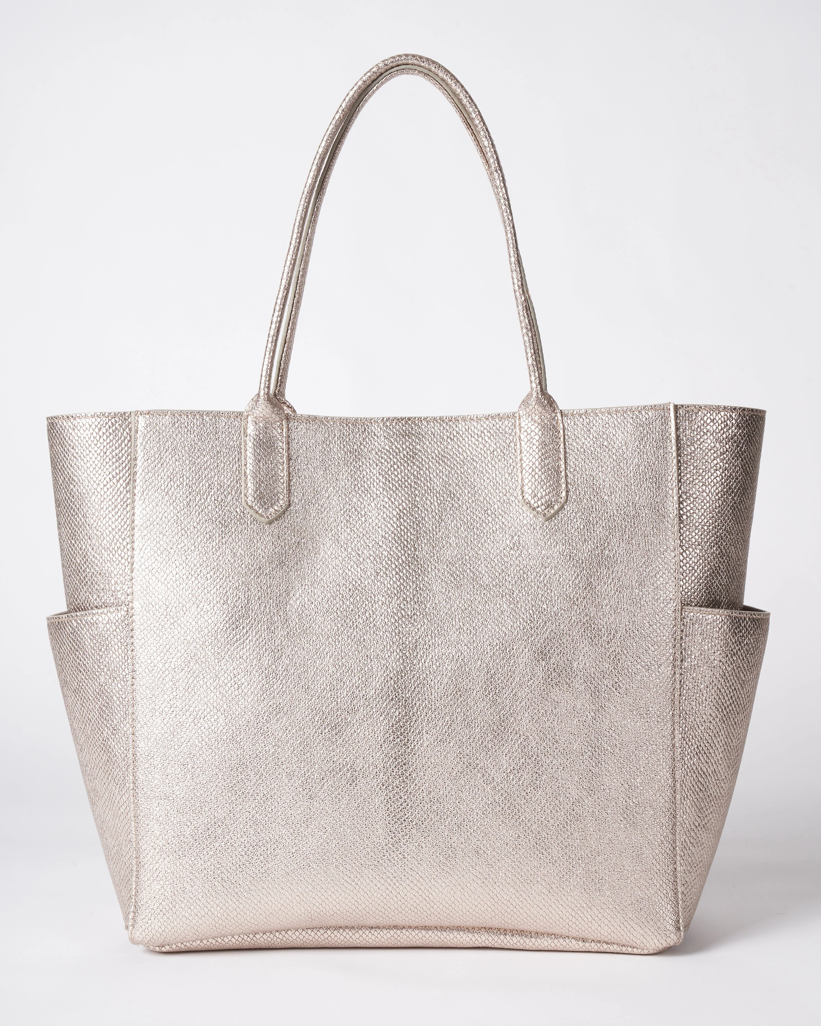 medium pocket tote - silver serpent - Image 2