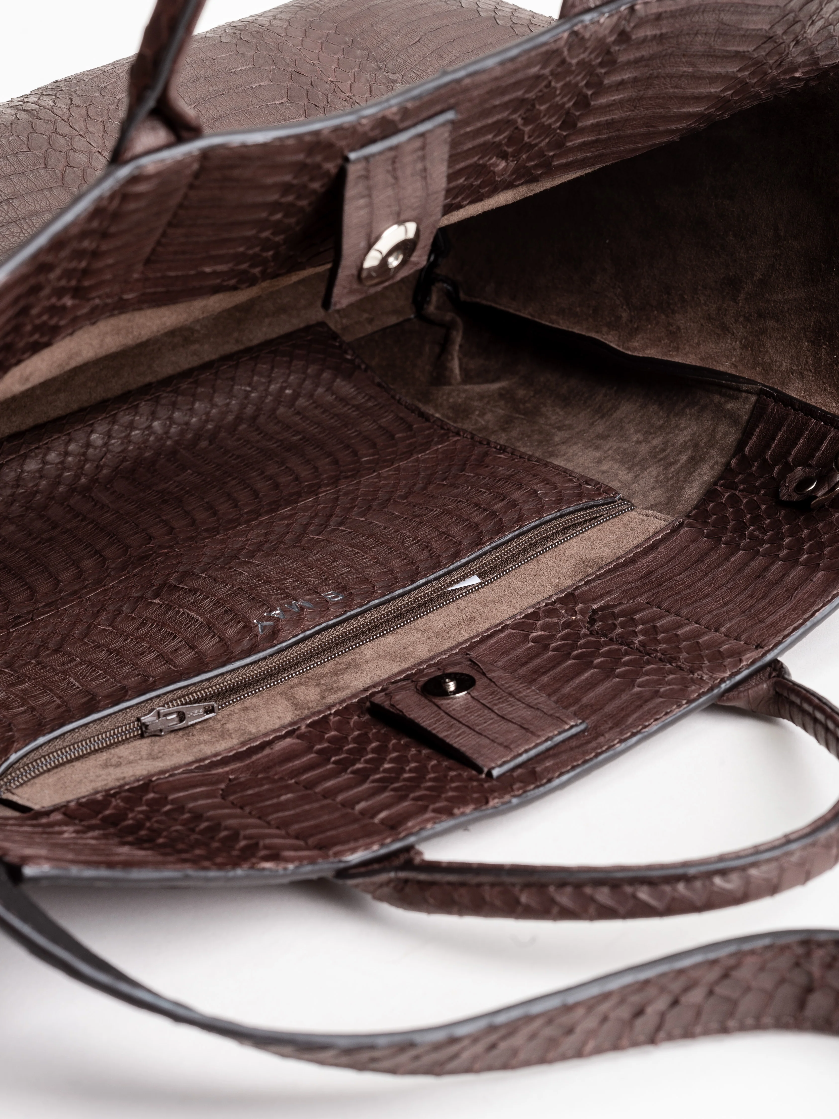 medium catchall - dark brown whipsnake - Image 4