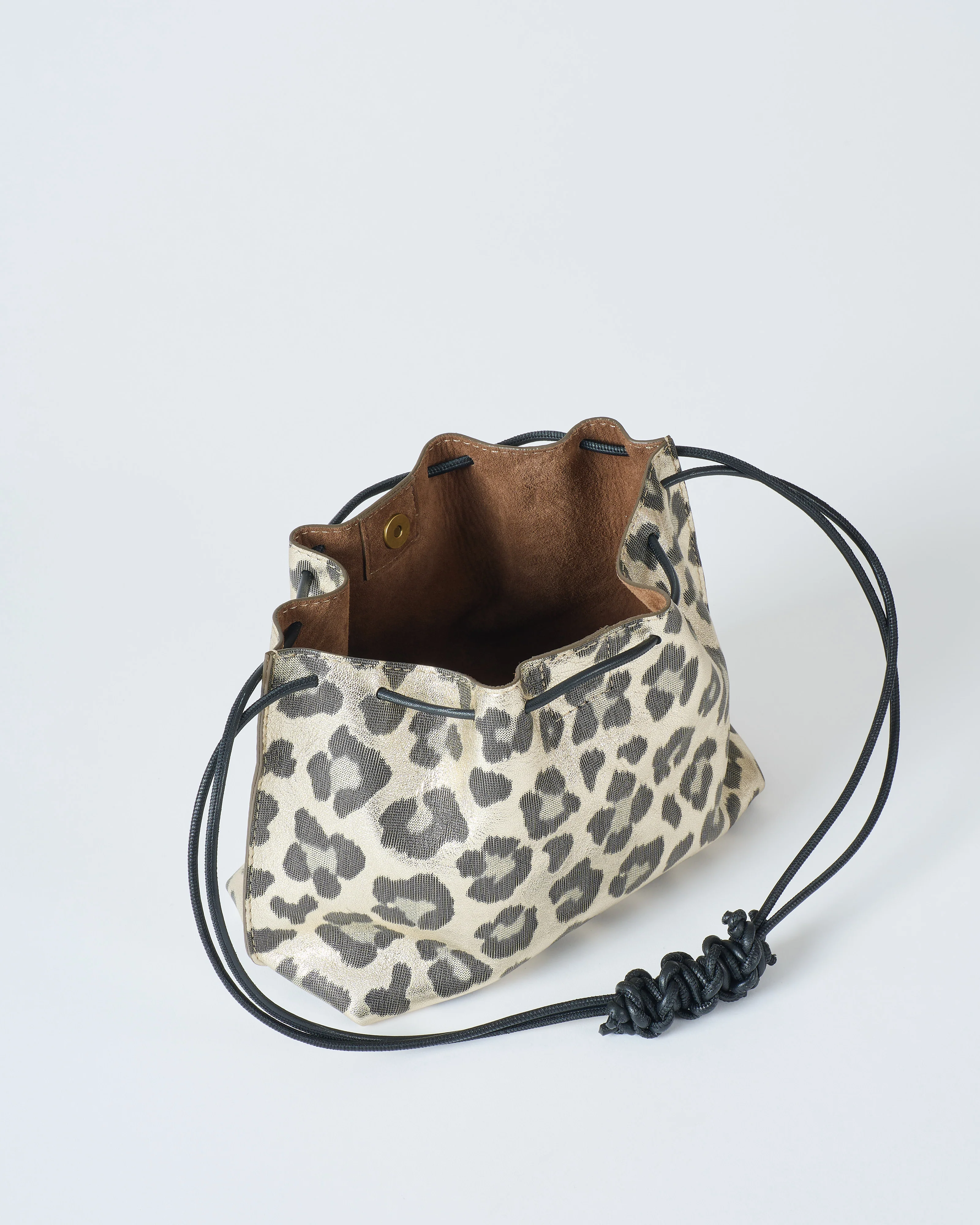 mini drawstring leather - Image 5