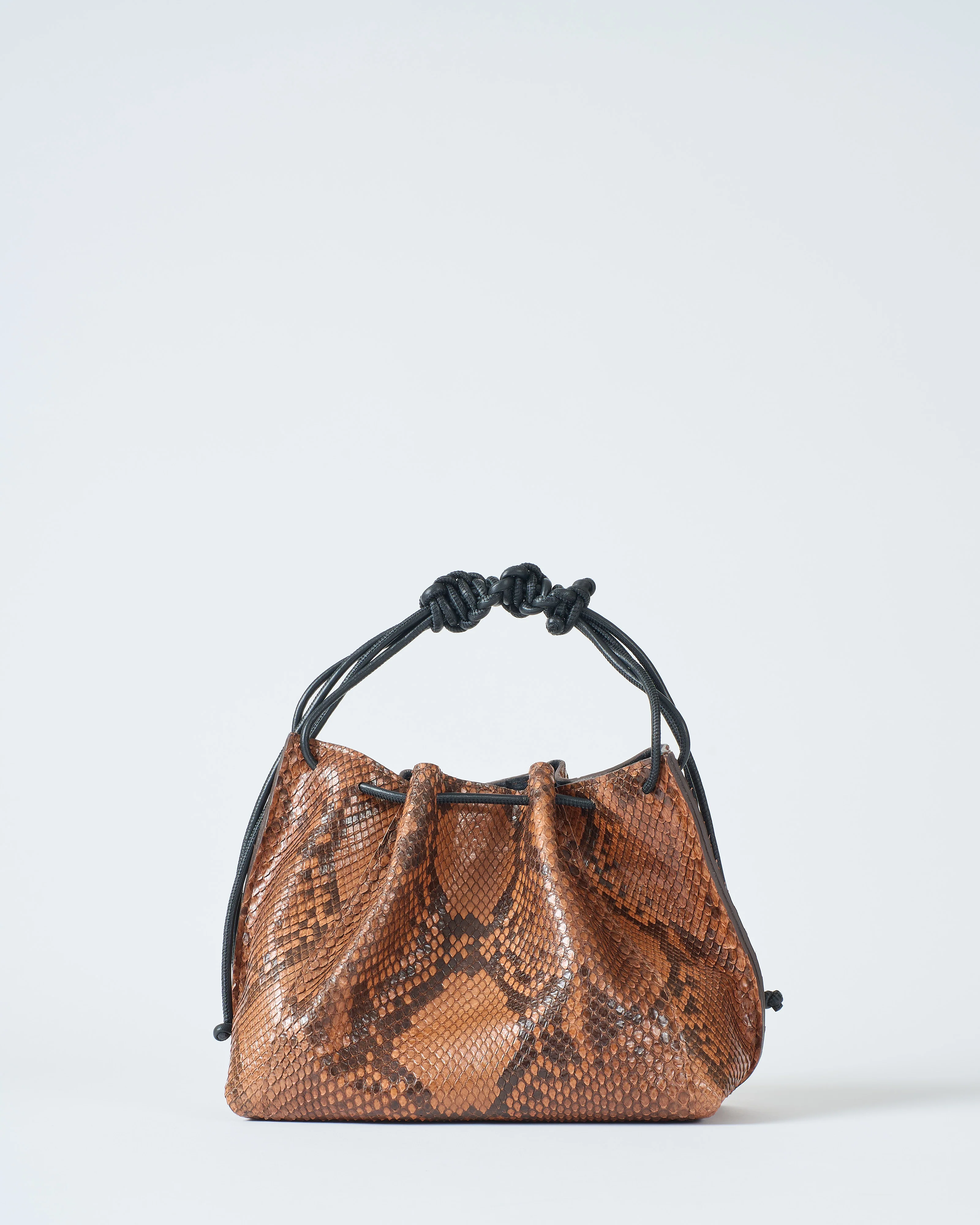 mini drawstring python
