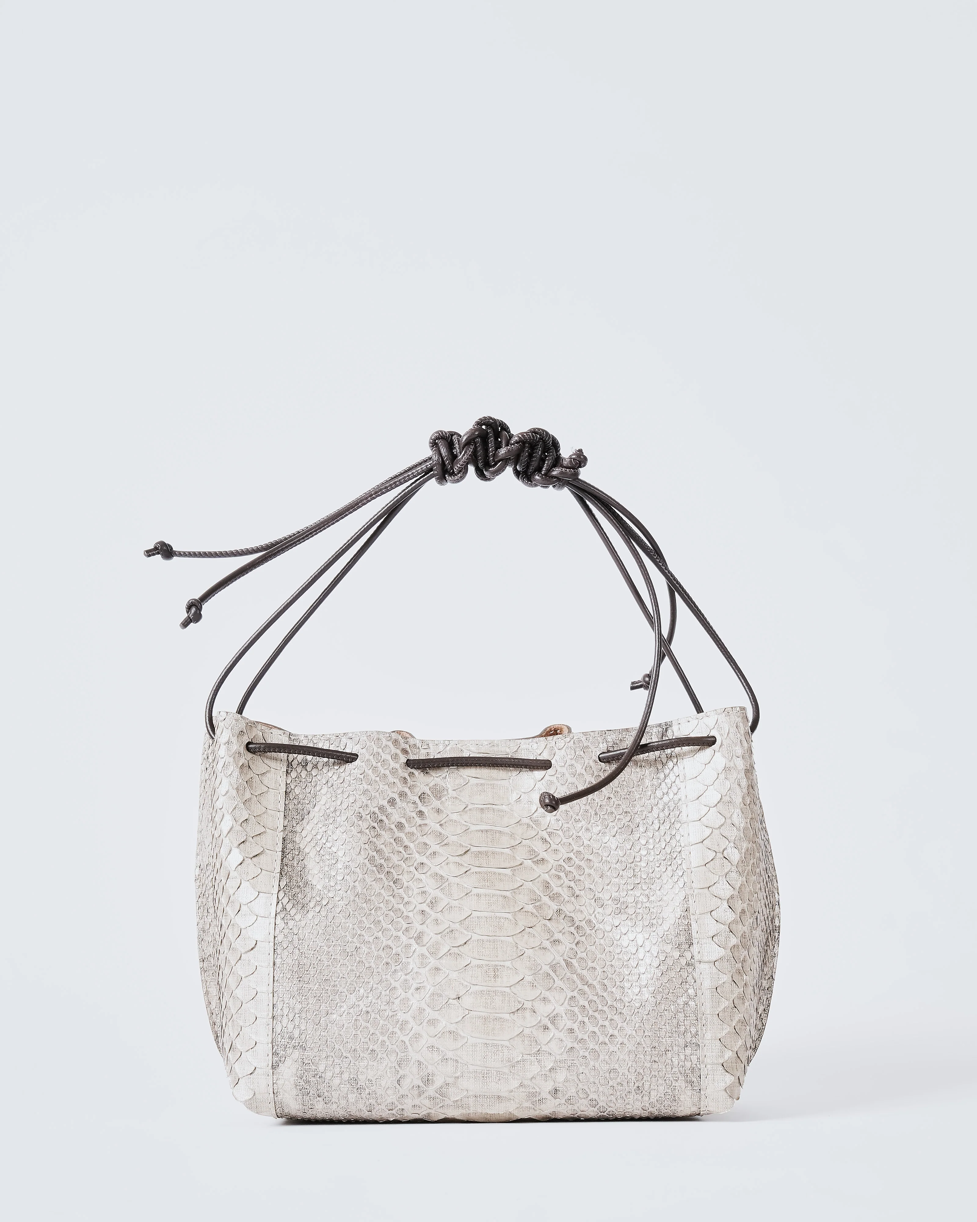 mini drawstring python