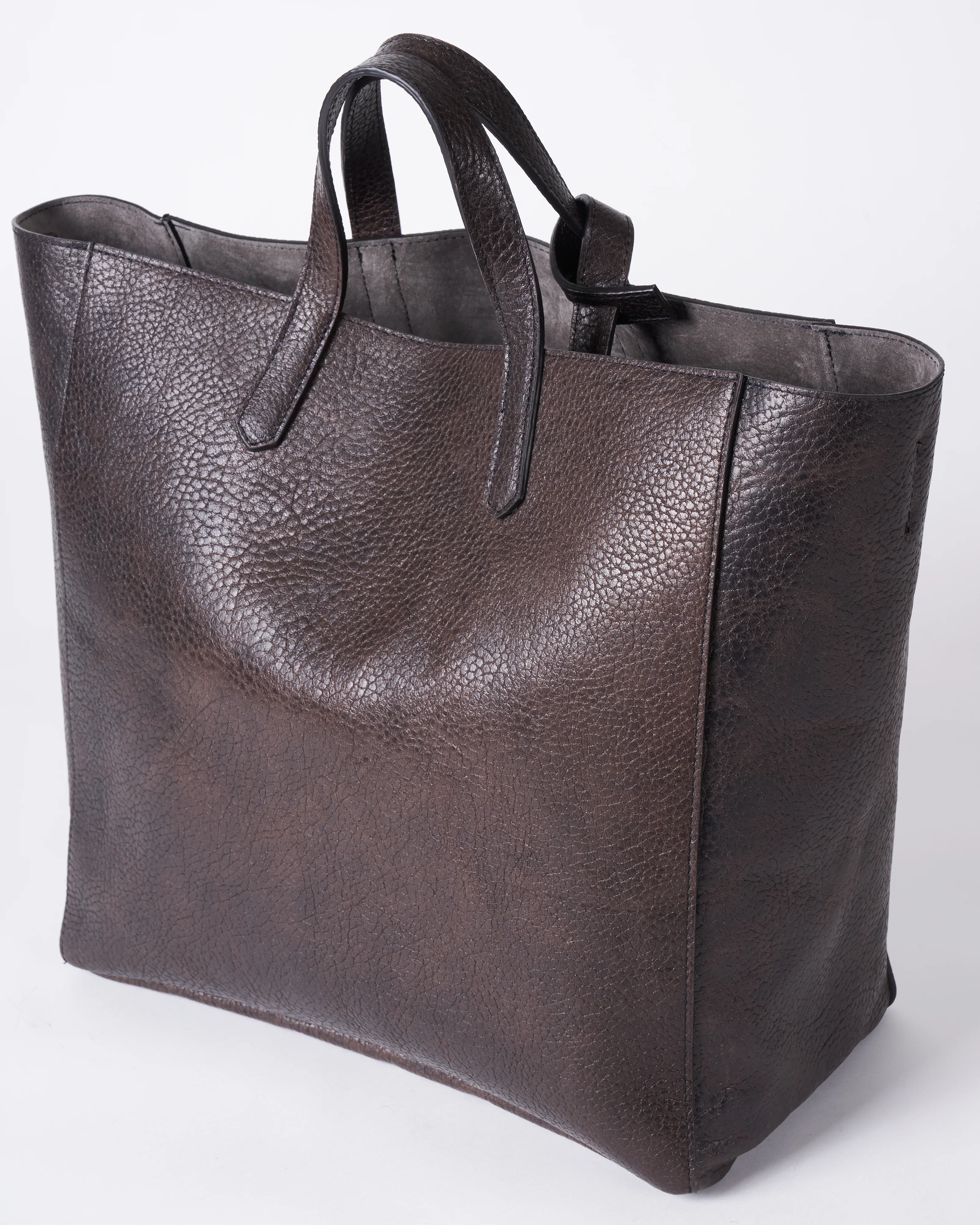 slouchy tote - graphite ovino - Image 2