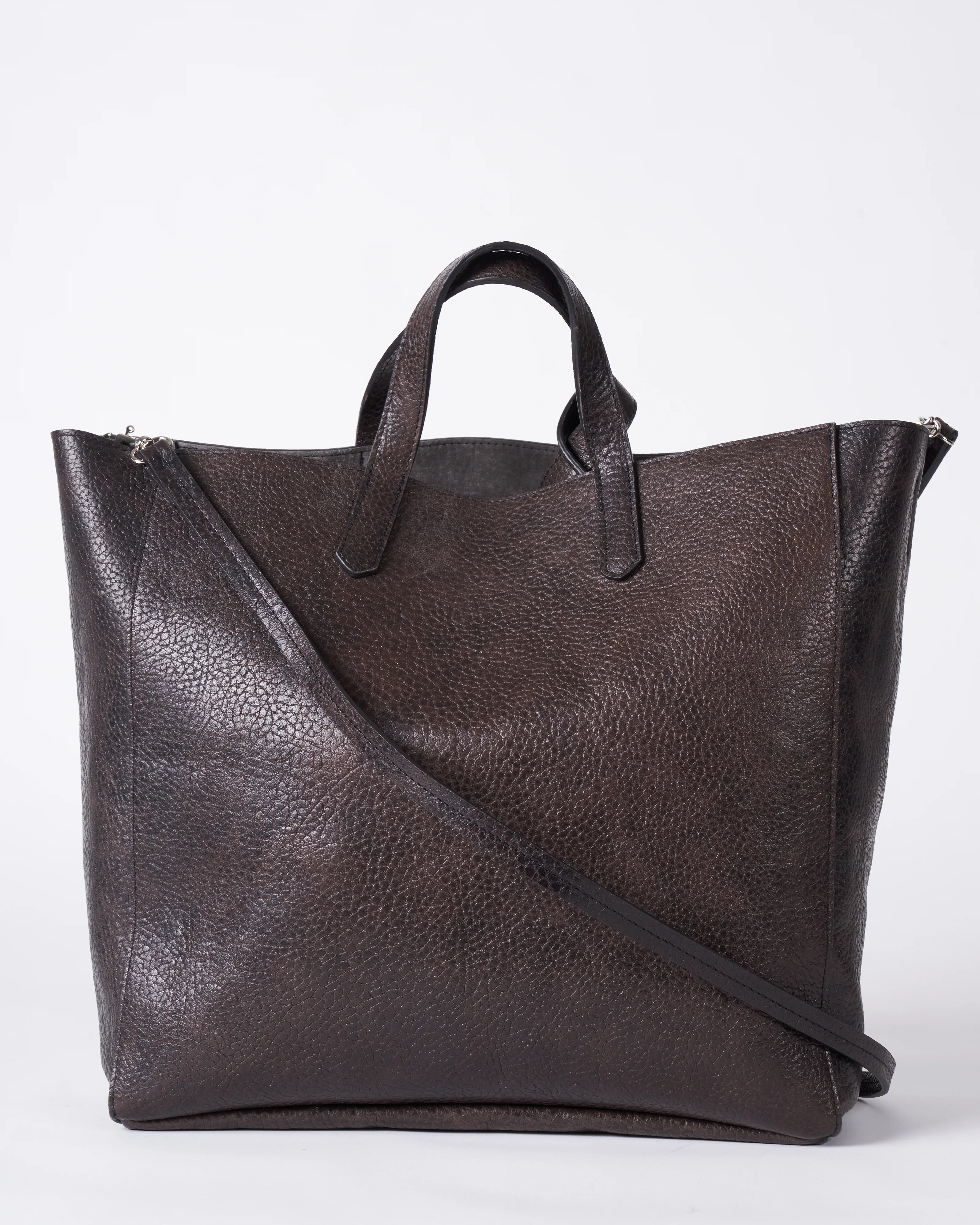 slouchy tote - graphite ovino - Image 3