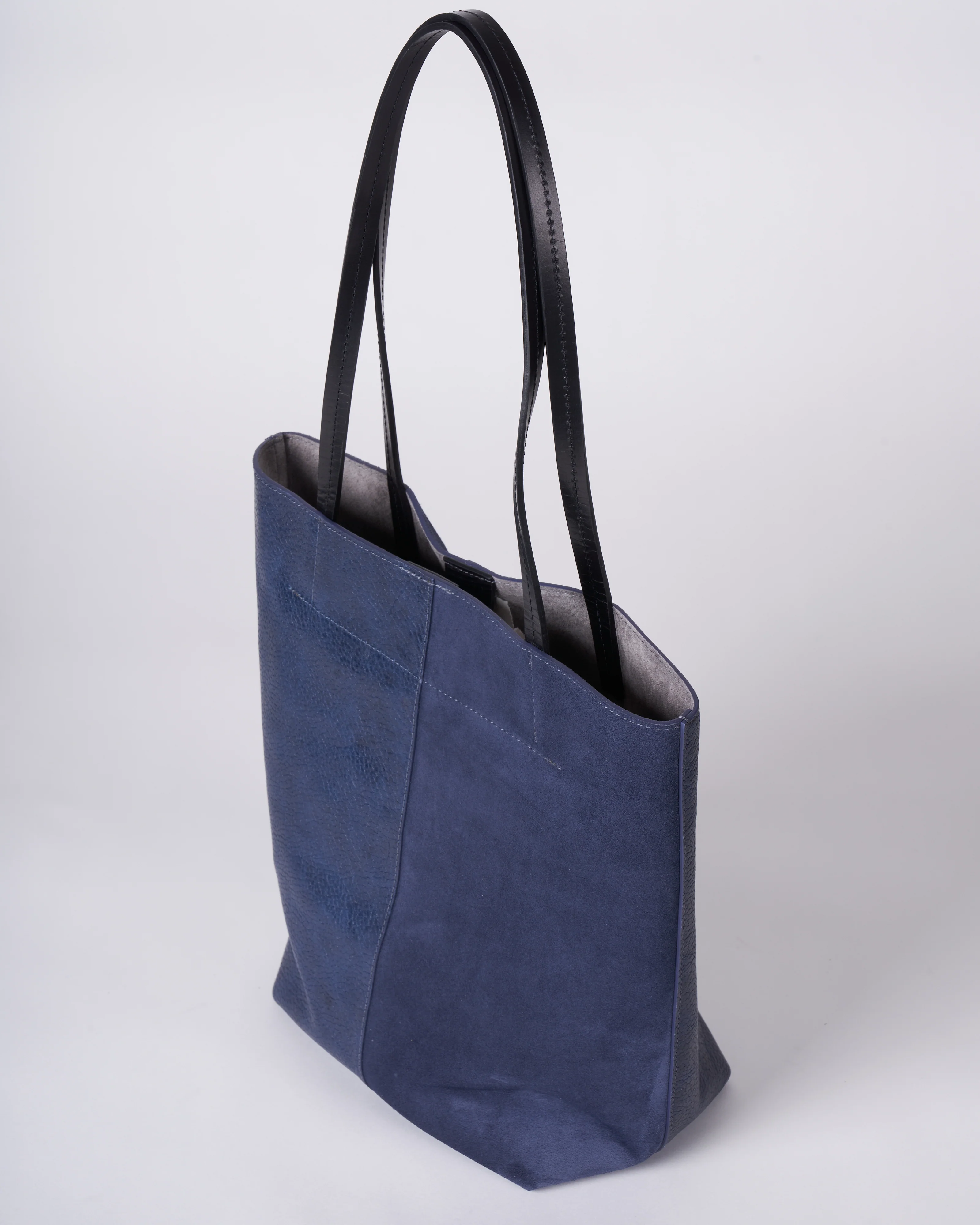 small essential tote - 2 tone azul - Image 3