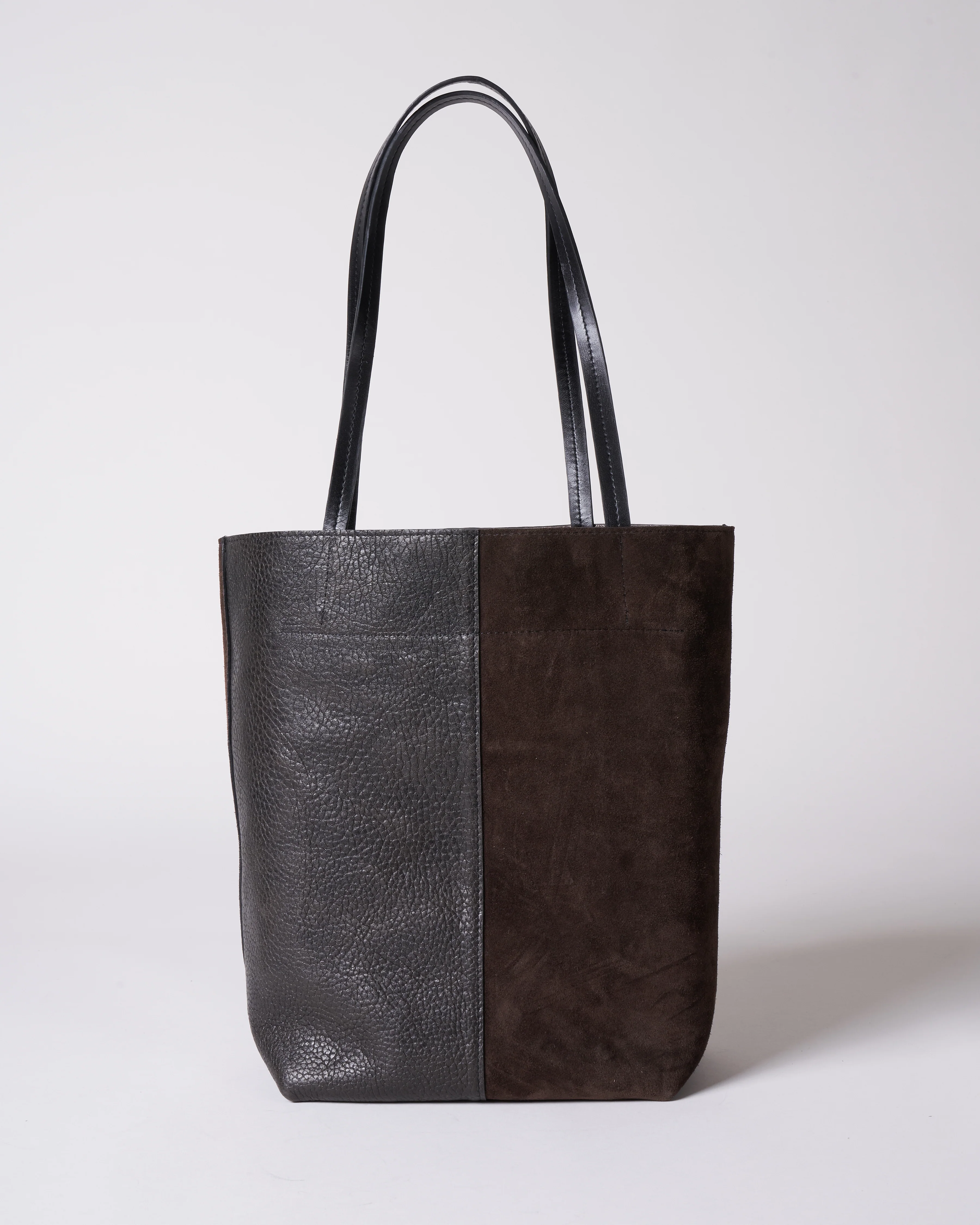 small essential tote - 2 tone sable - Image 2