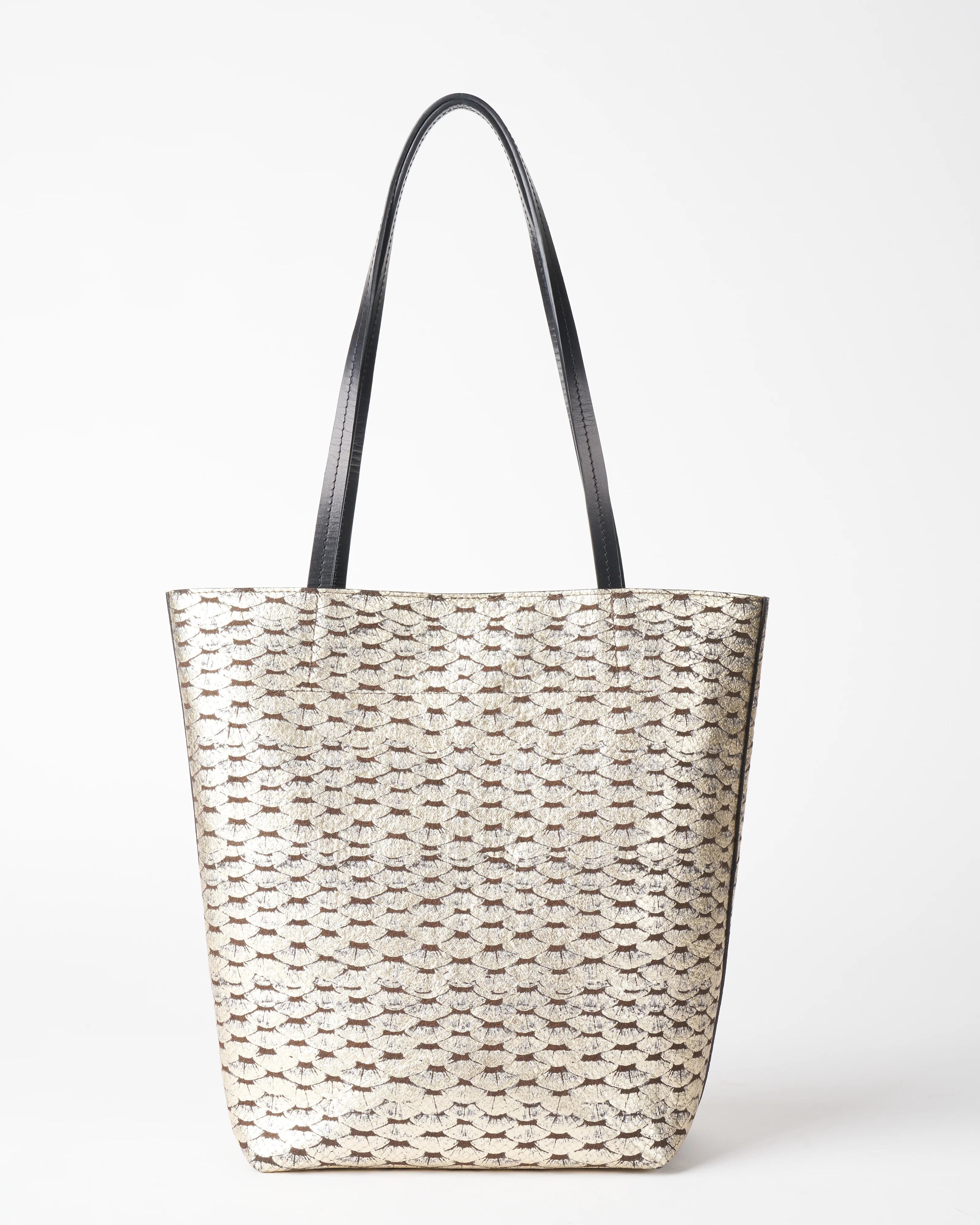 small essential tote - silver leaf - Image 2