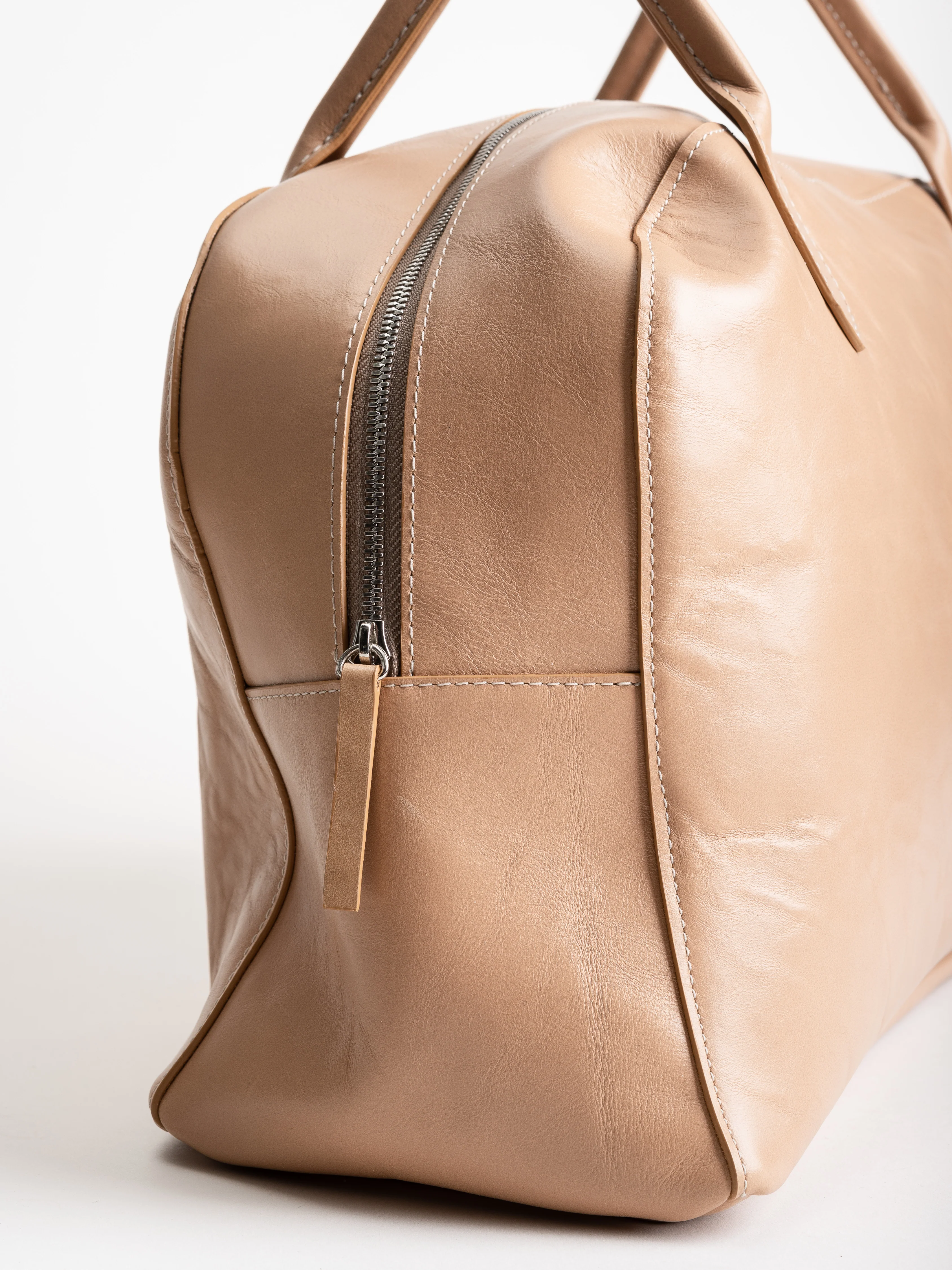 soft zip tote - manila vintage - Image 3