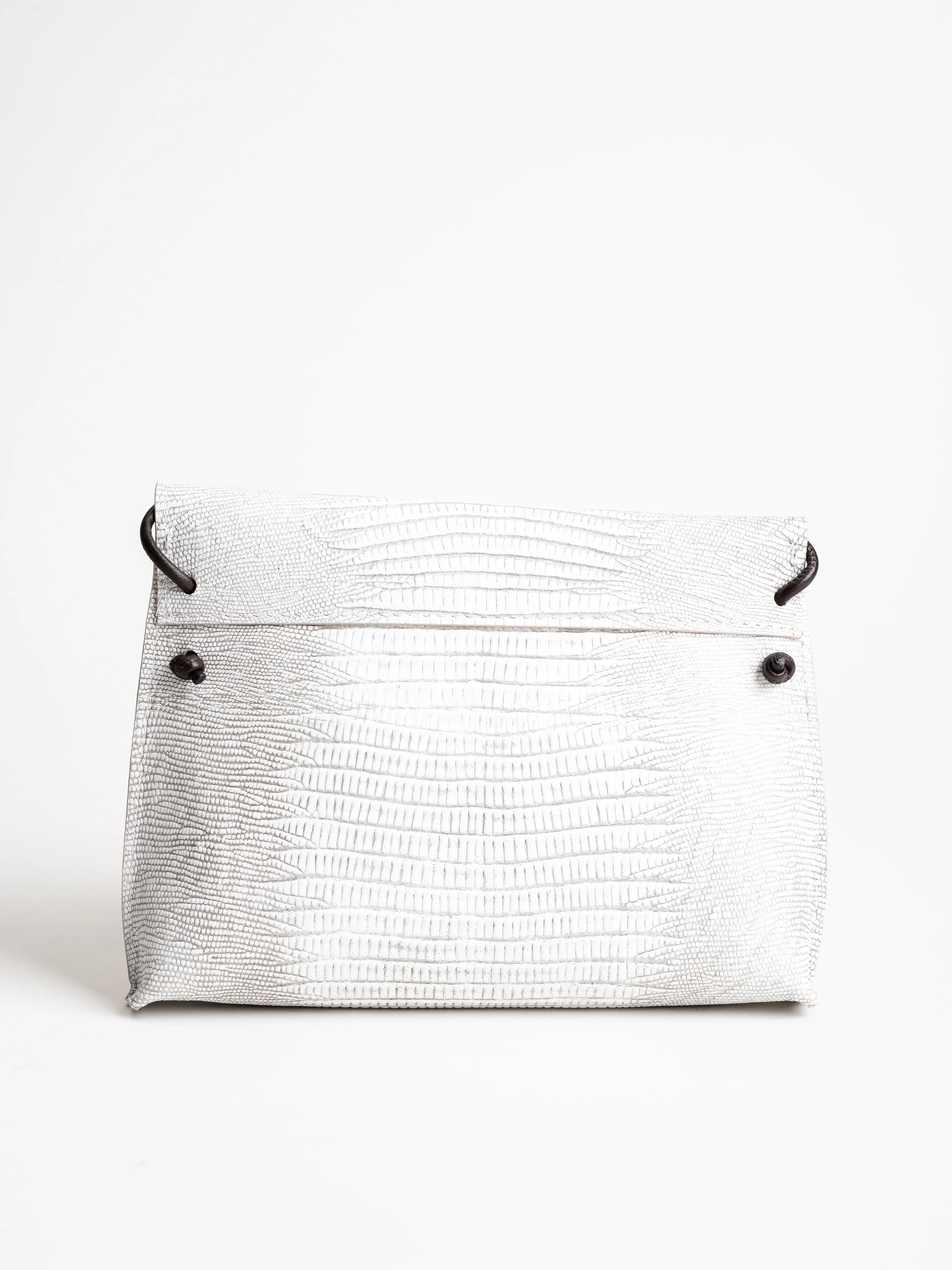 strappy foldover - antique white - Image 2