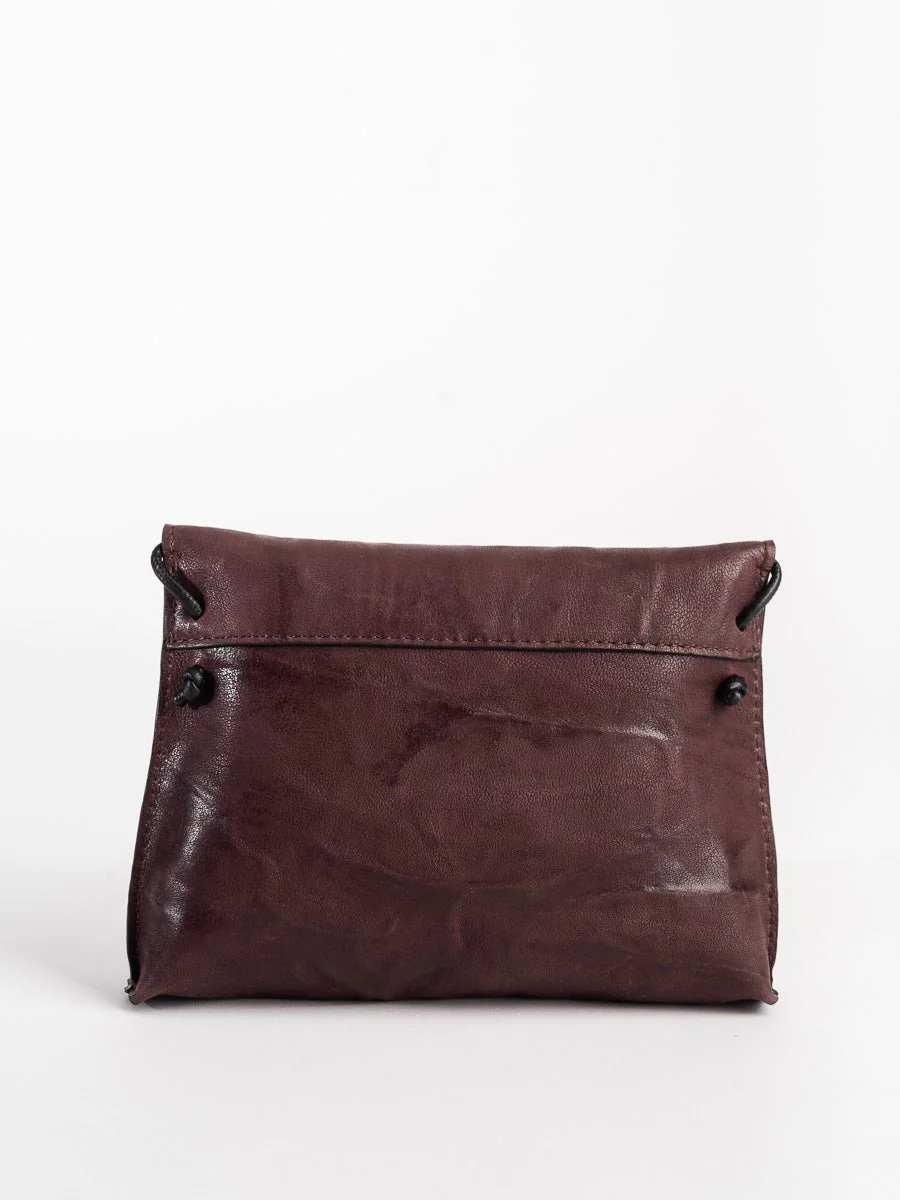 strappy foldover - aubergine - Image 2
