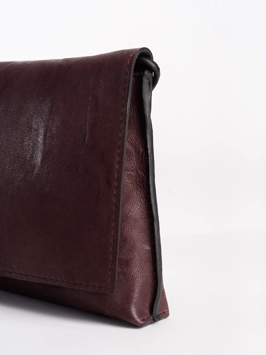 strappy foldover - aubergine - Image 3