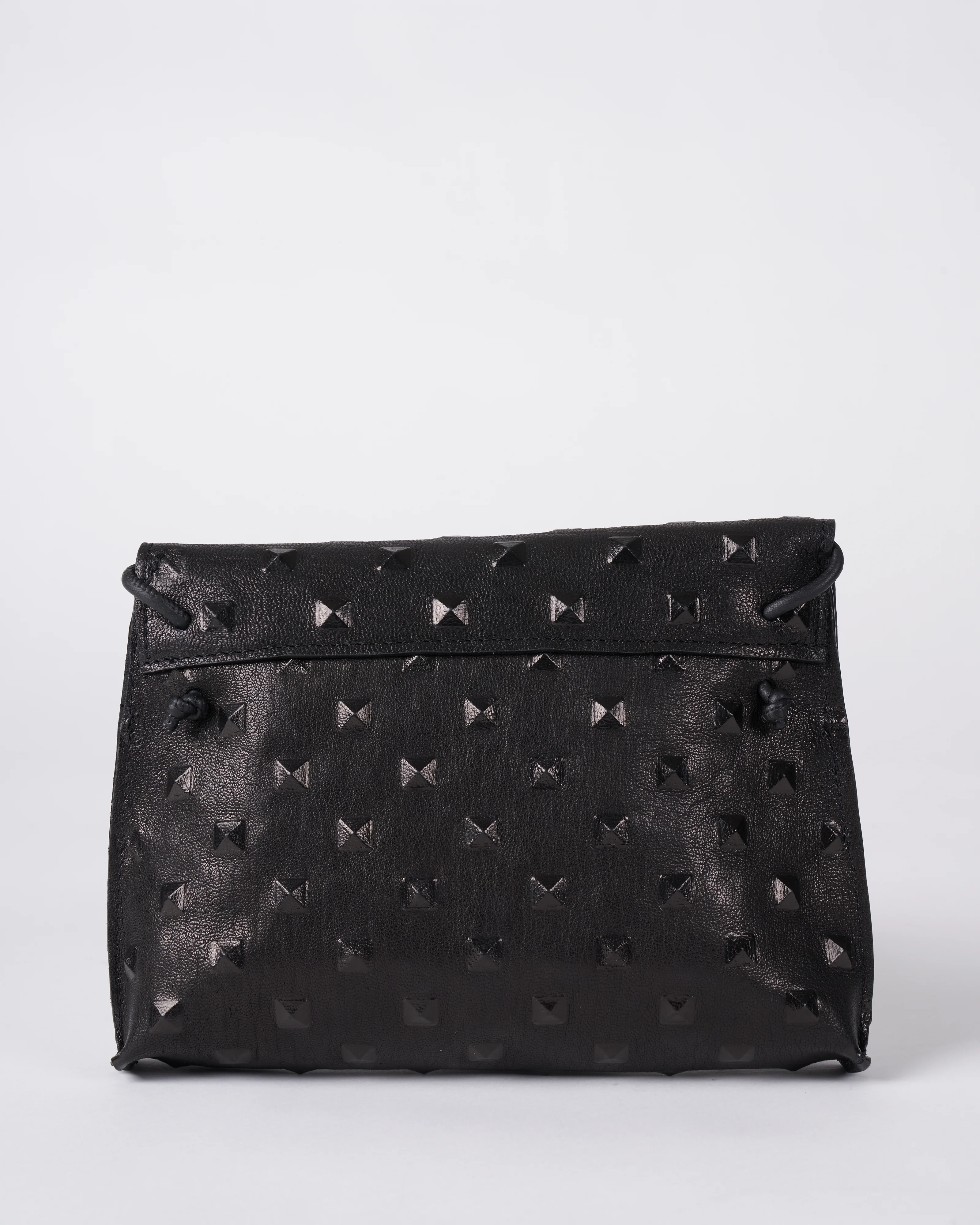 strappy foldover - black stud - Image 2