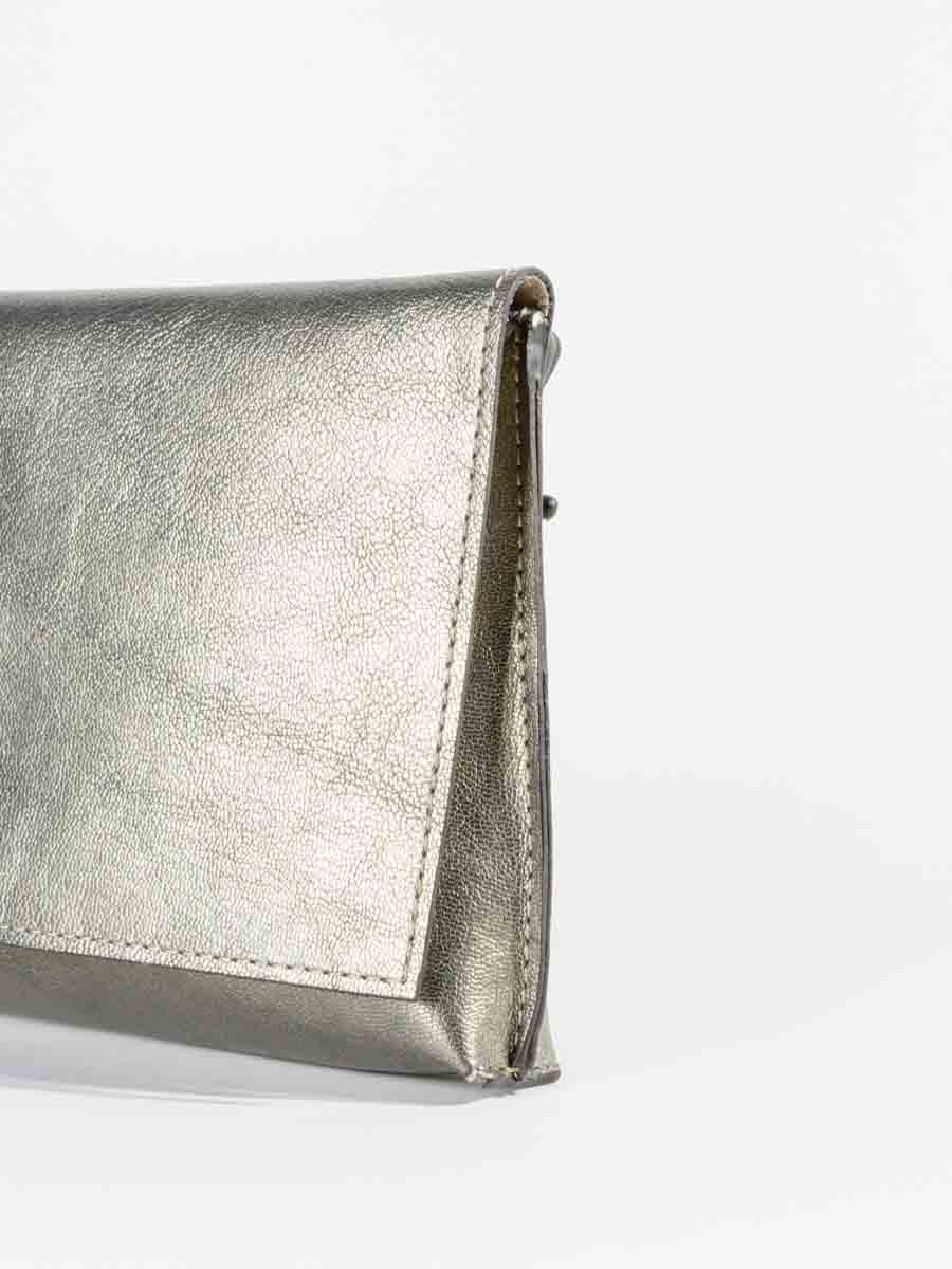 strappy foldover - brass - Image 3