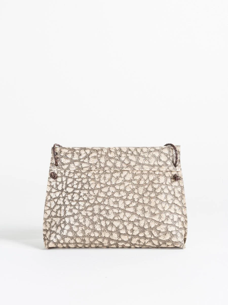 strappy foldover - pebble sesame - Image 2