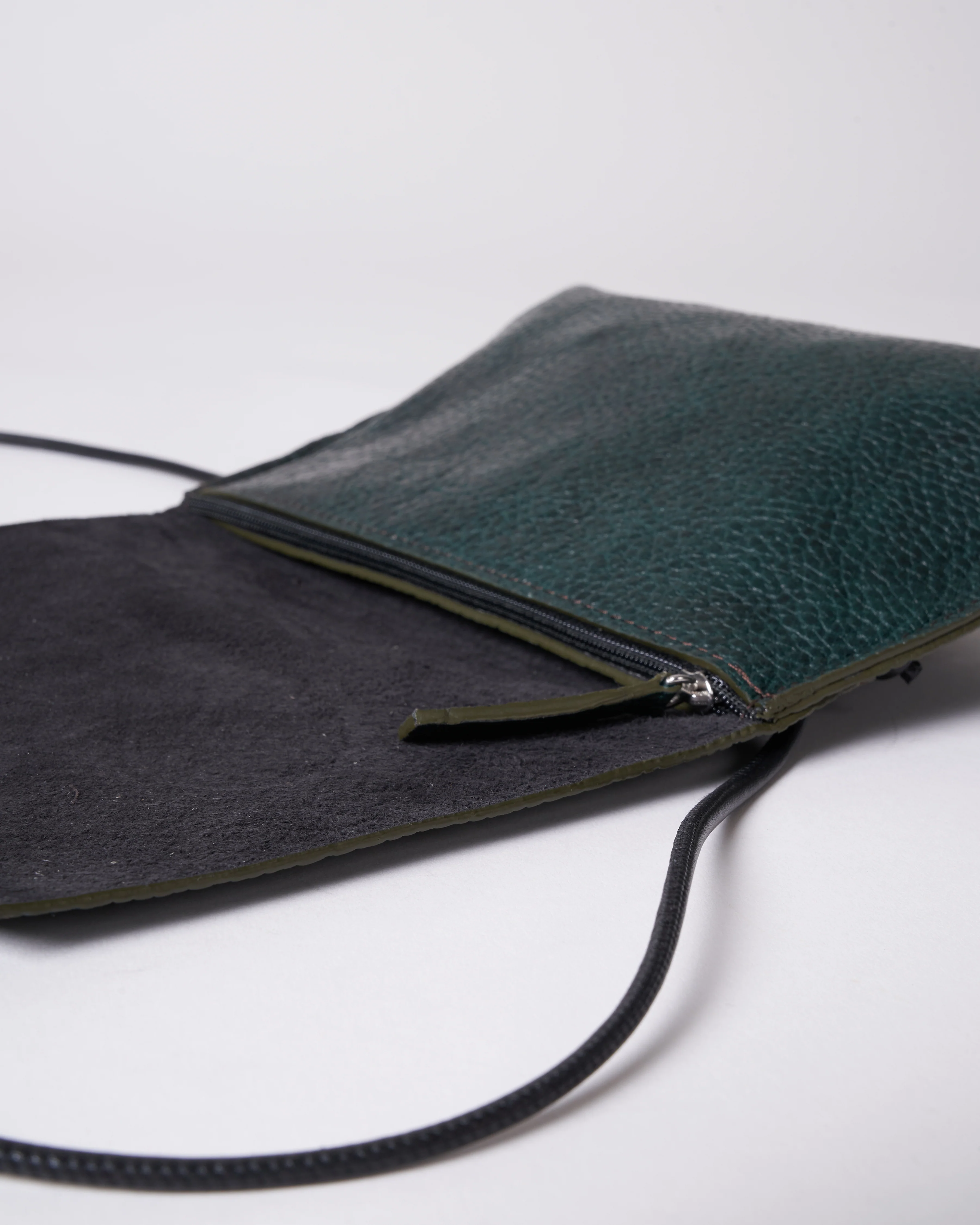 strappy foldover - pine ovino - Image 5
