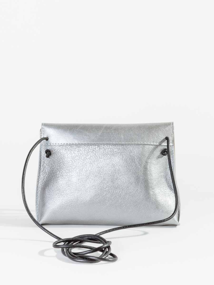 strappy foldover - silver - Image 2