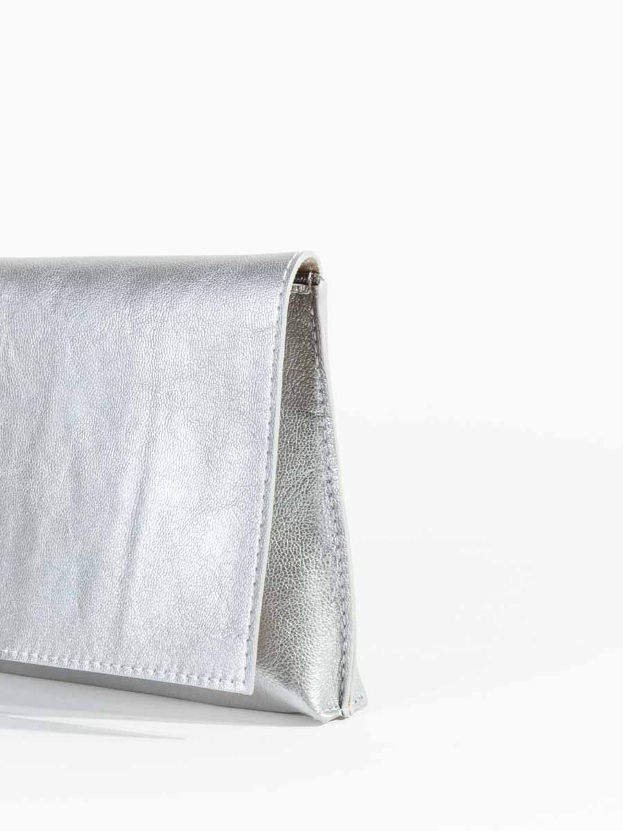 strappy foldover - silver - Image 3