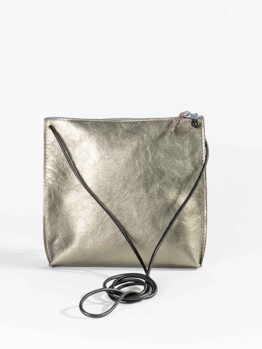 strappy pouch - brass - Image 2