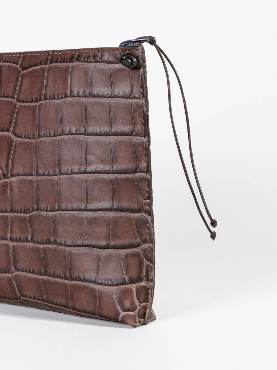 strappy pouch - mocha - Image 3