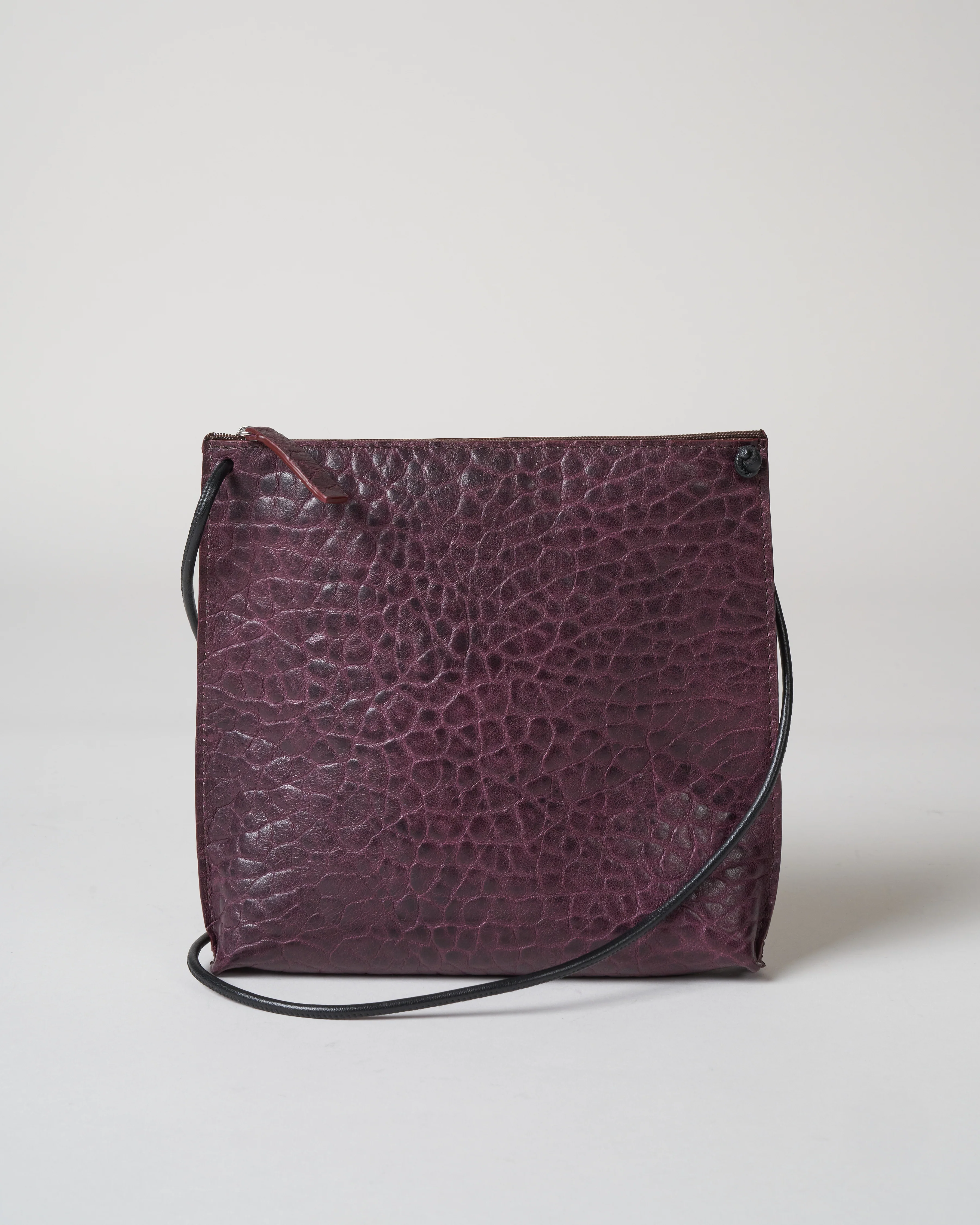 strappy pouch - mulberry pebble - Image 2