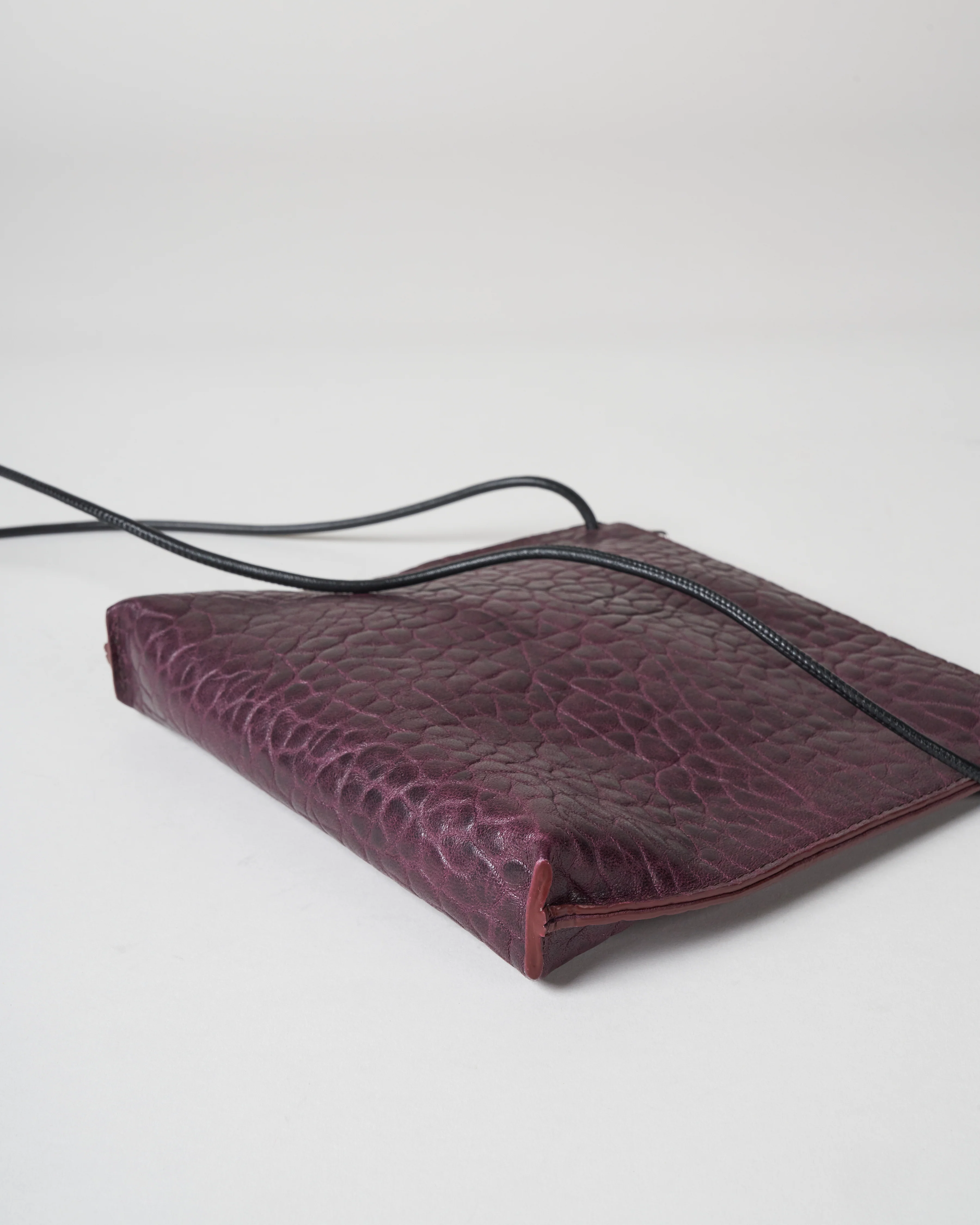 strappy pouch - mulberry pebble - Image 3