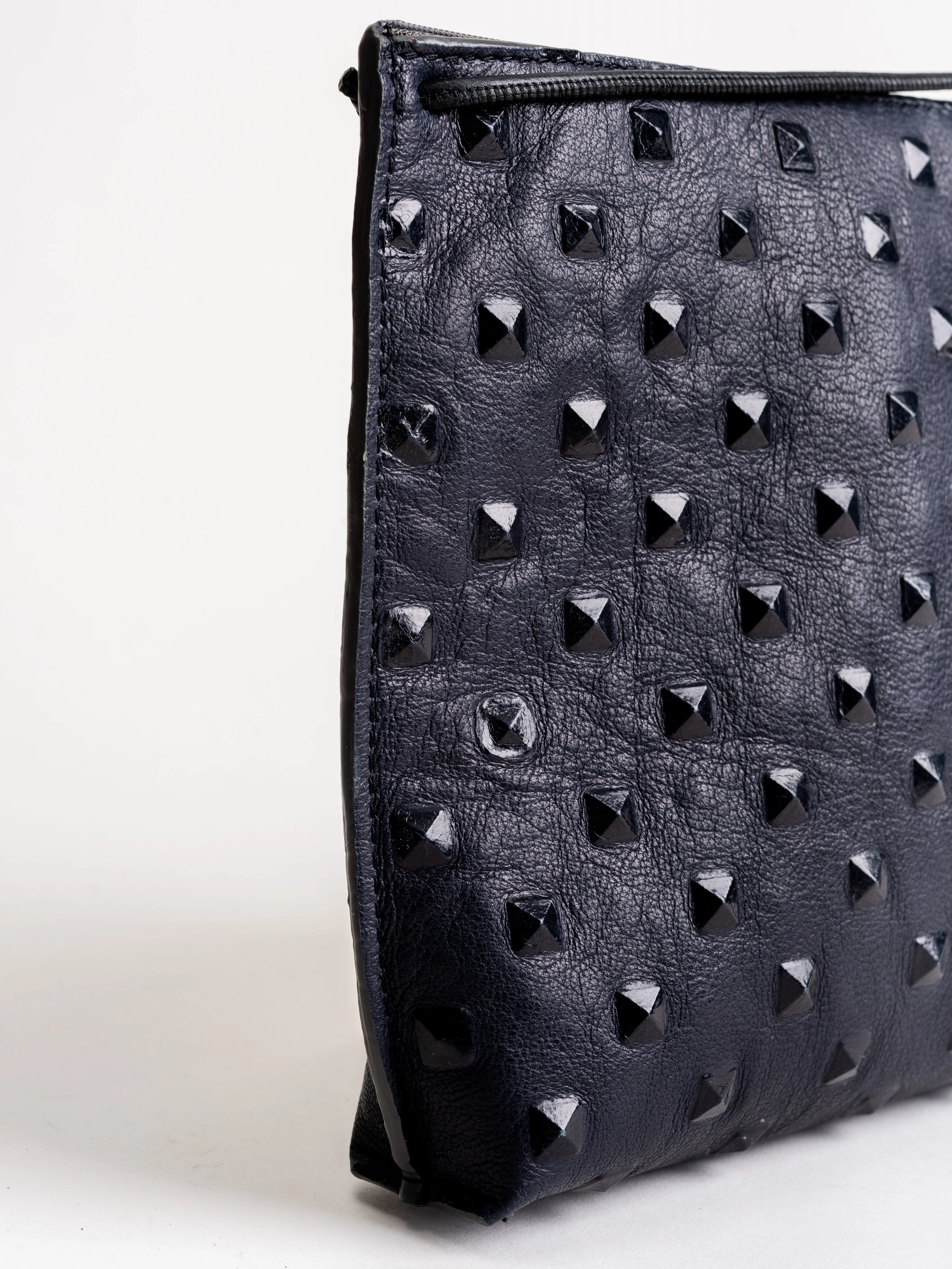 strappy pouch - navy stud - Image 2