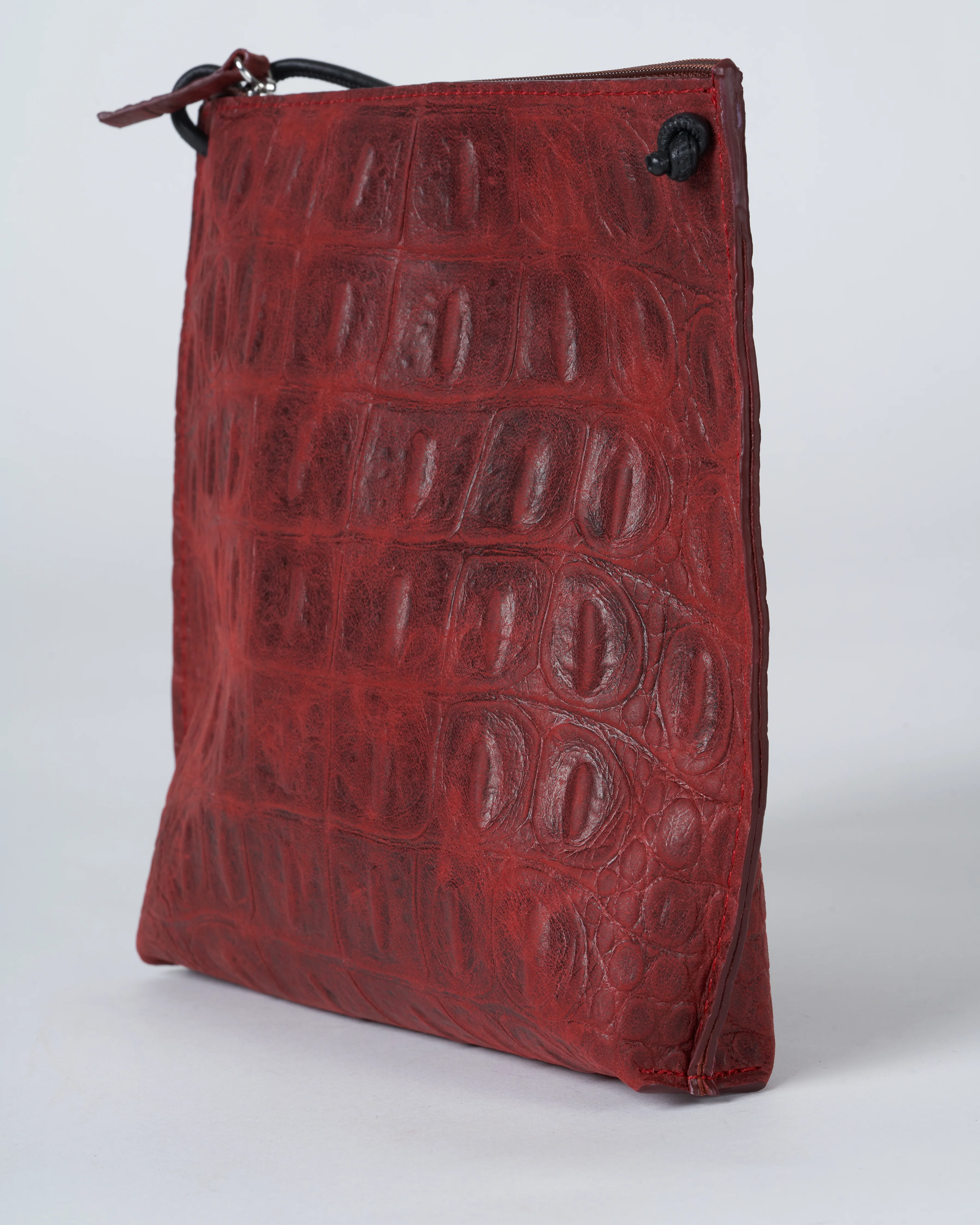 strappy pouch - red gator - Image 3