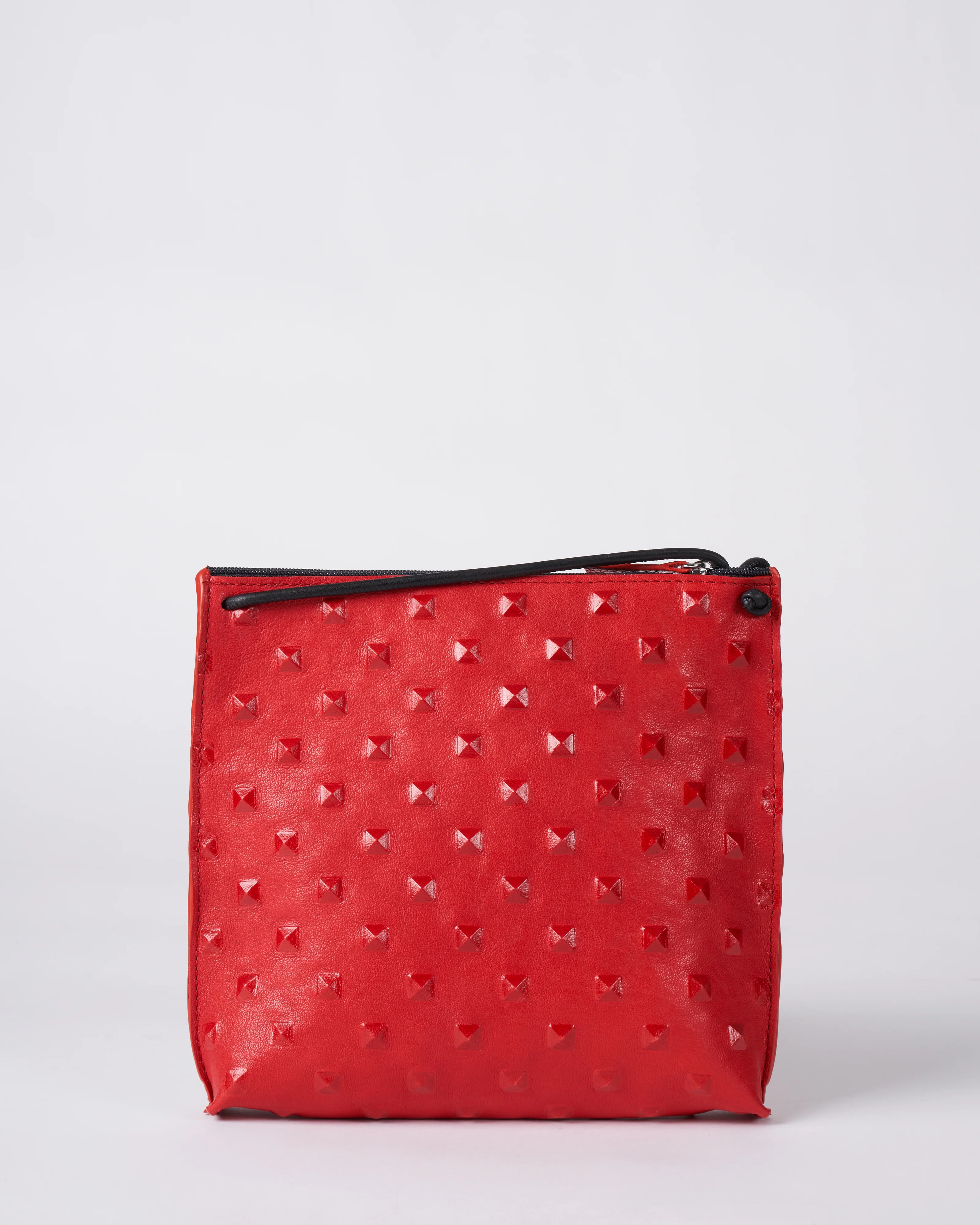 strappy pouch - red stud - Image 2