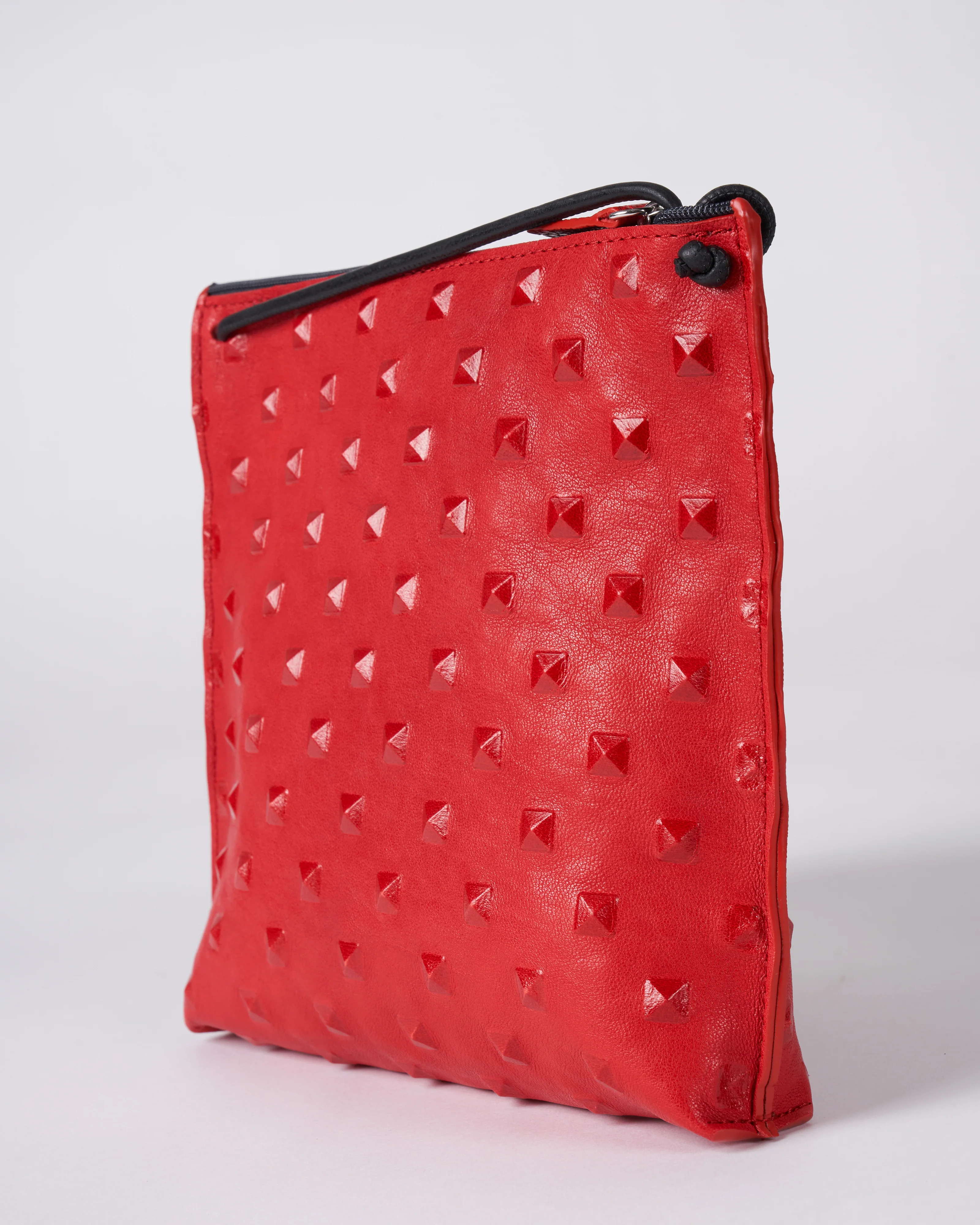 strappy pouch - red stud - Image 3