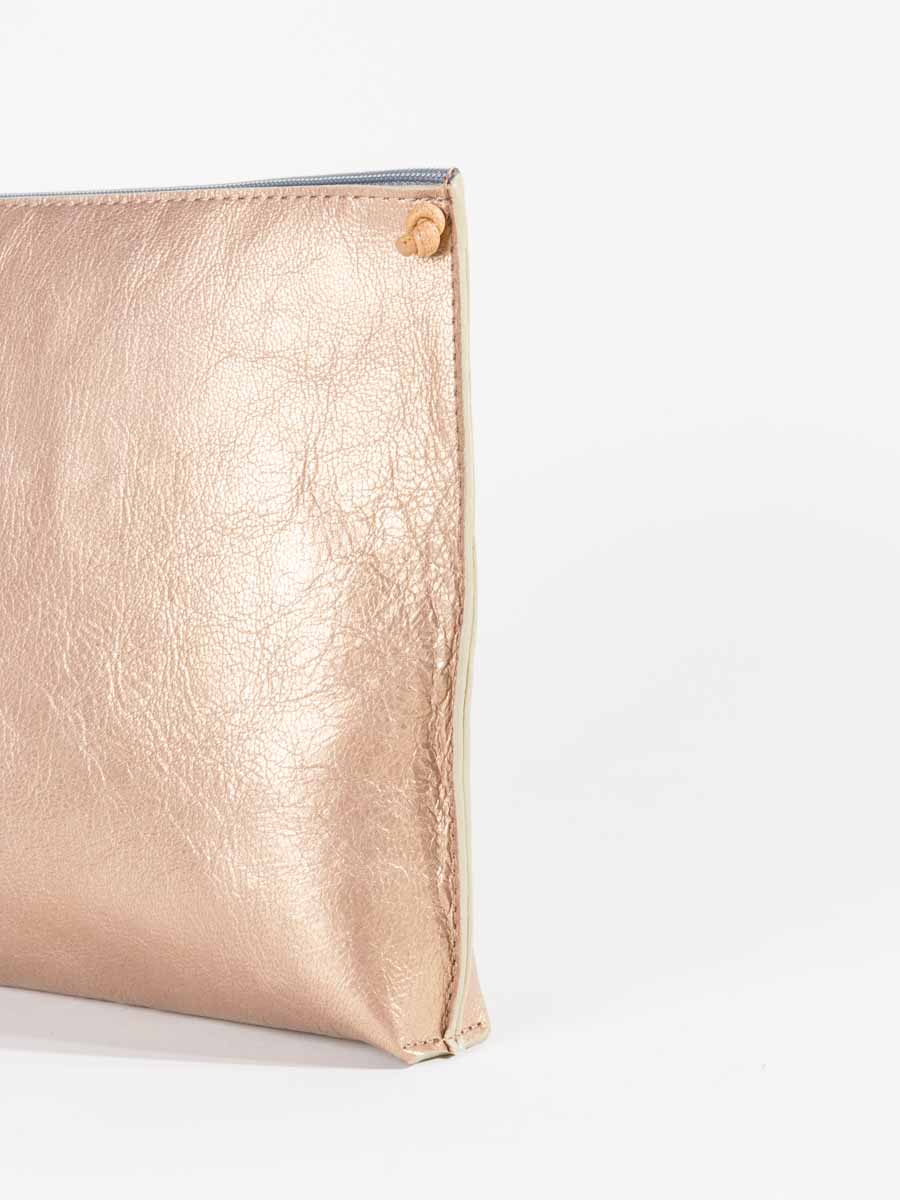 strappy pouch - rose gold - Image 2