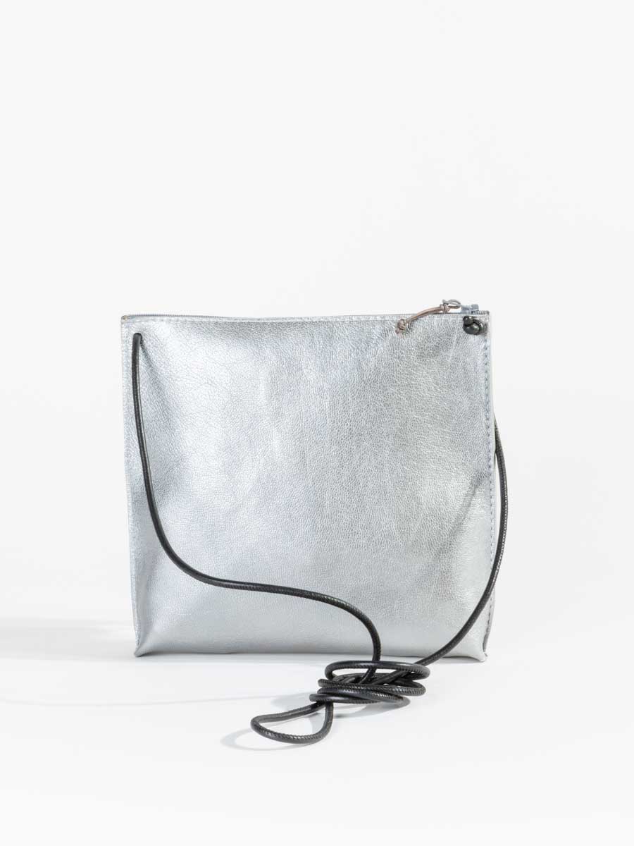 strappy pouch - silver - Image 2