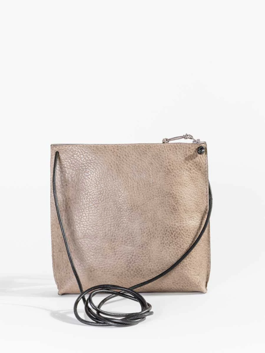 strappy pouch - taupe - Image 2