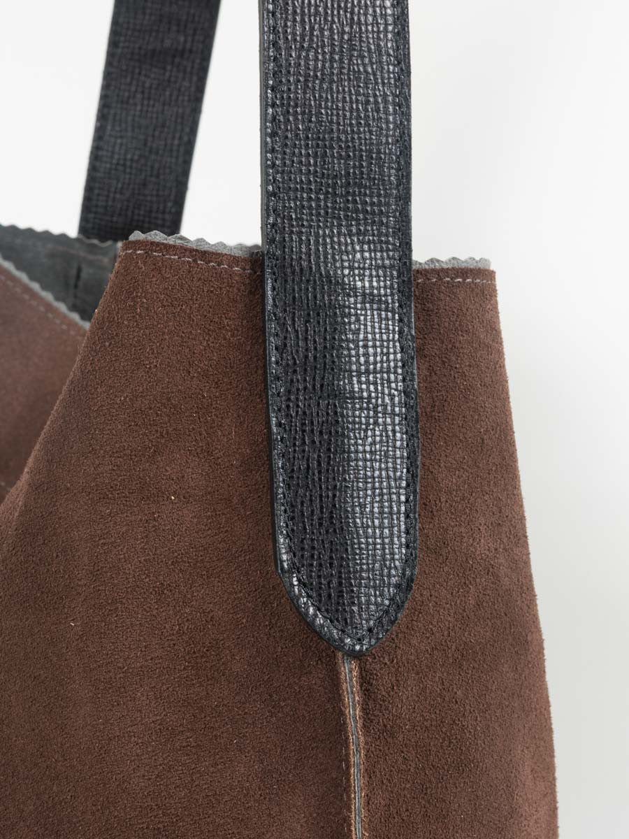suede slouchy hobo - Image 4