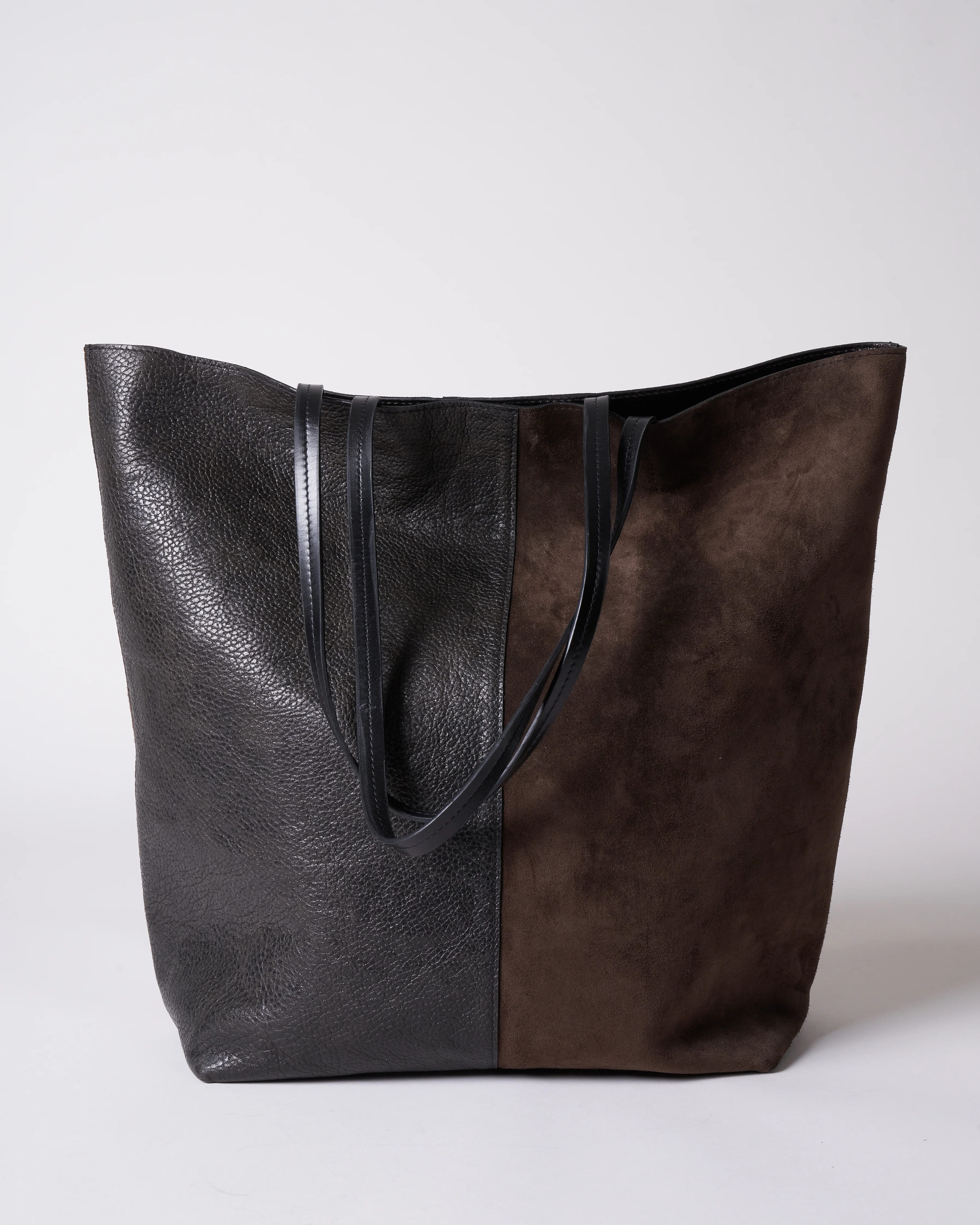 tall essential tote - 2 tone sable - Image 2