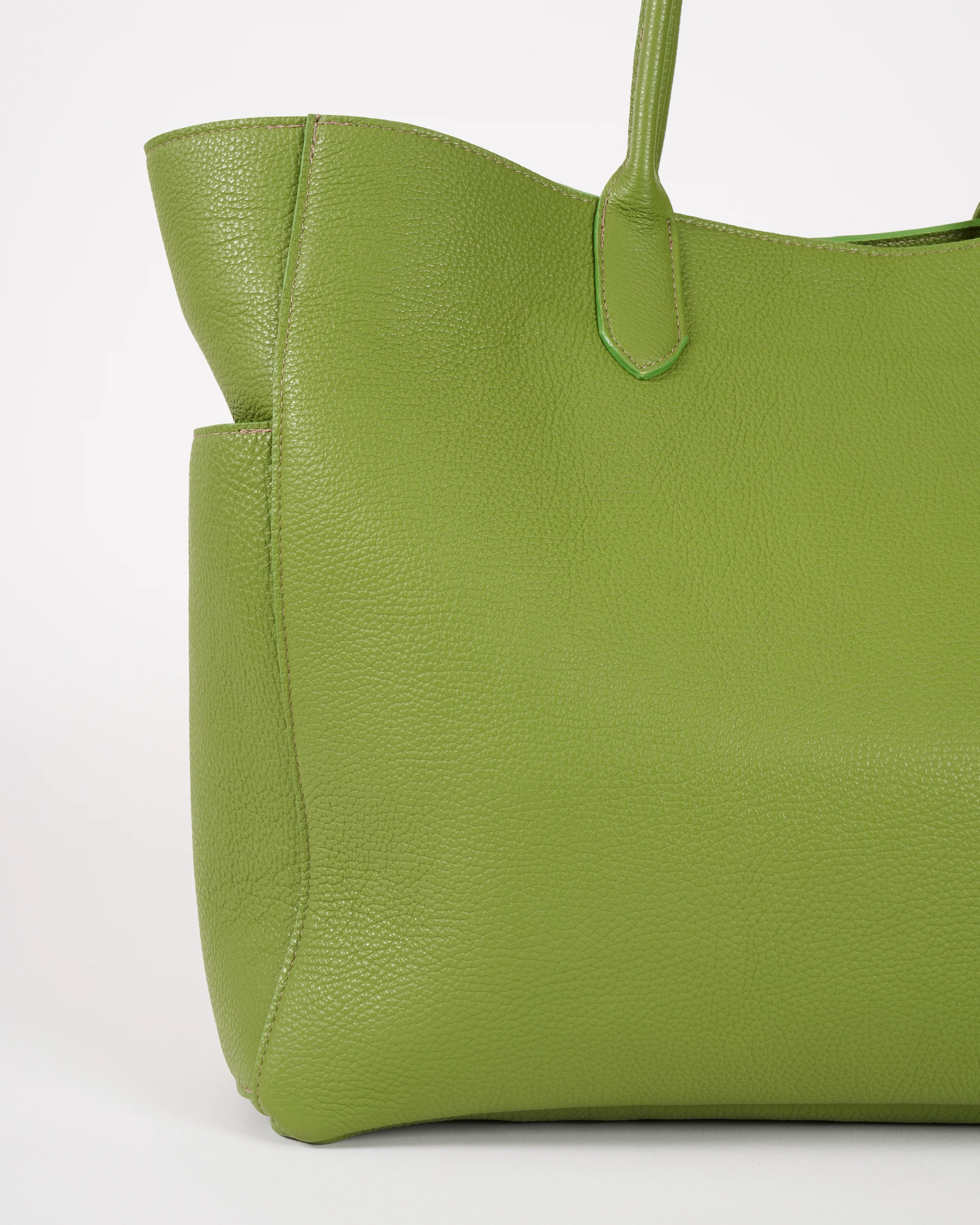 xl pocket tote - leaf calf - Image 3