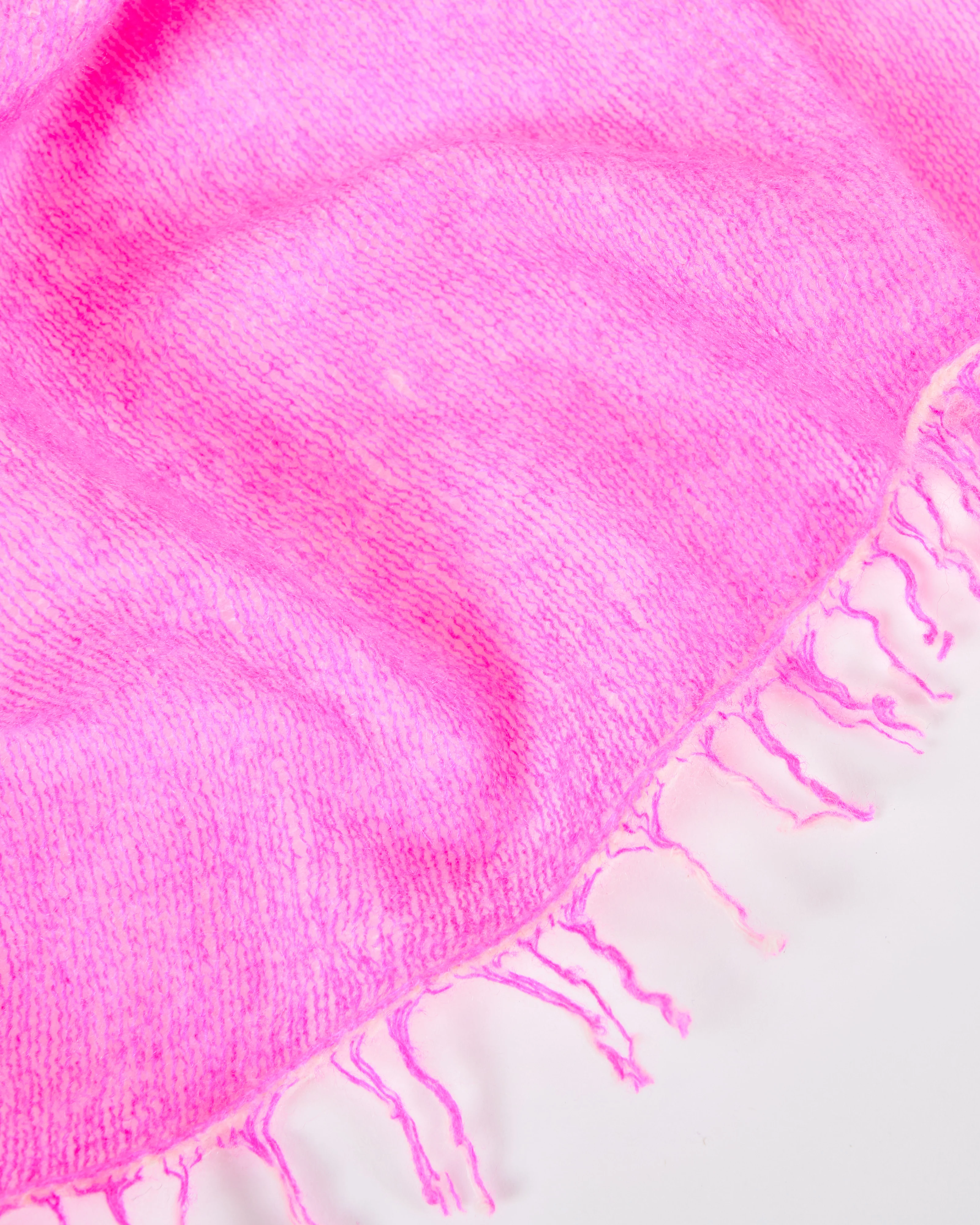 cashmere felted knit with spray print stole - Image 3