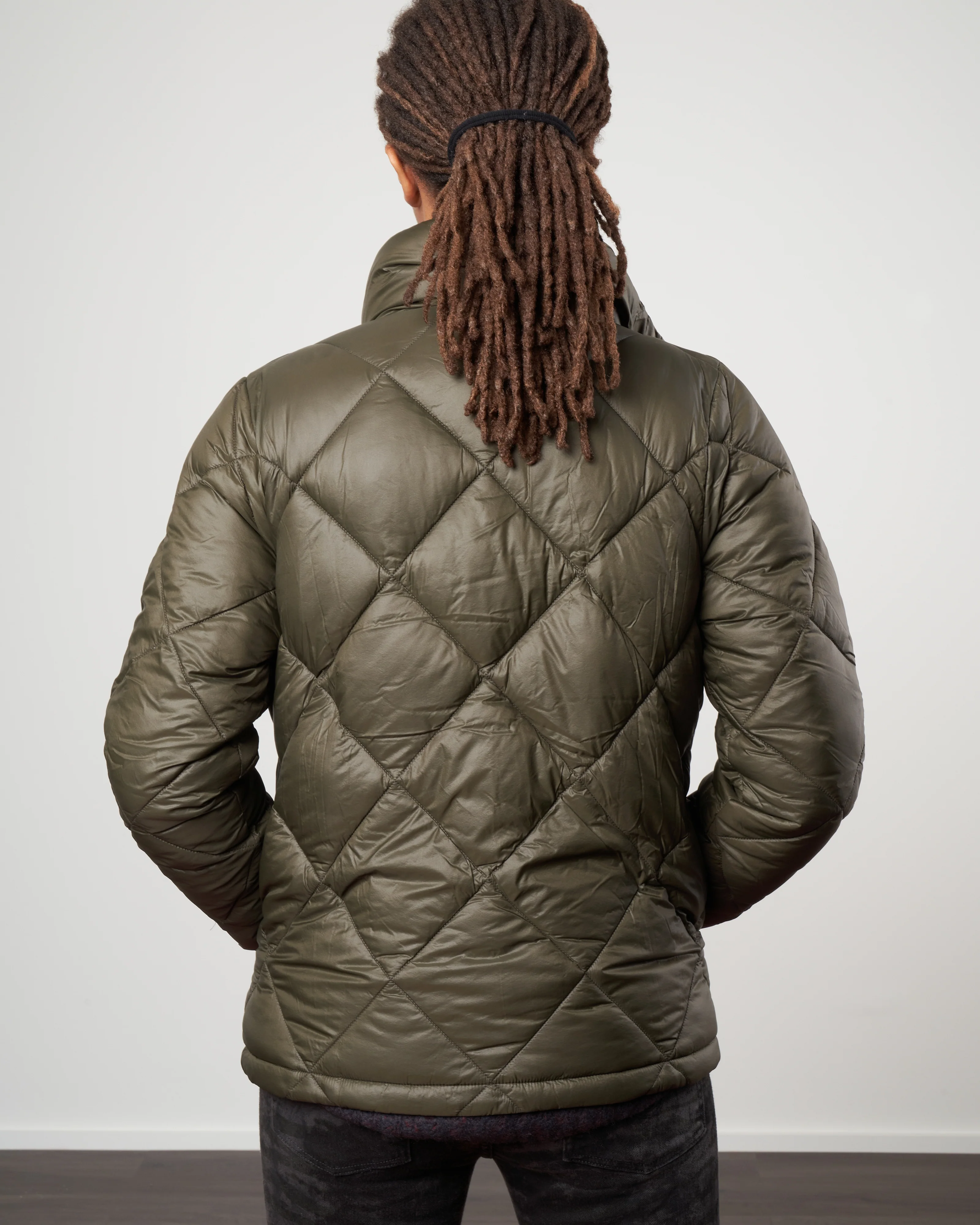 alness quilted jacket - sage/ancient - Image 2