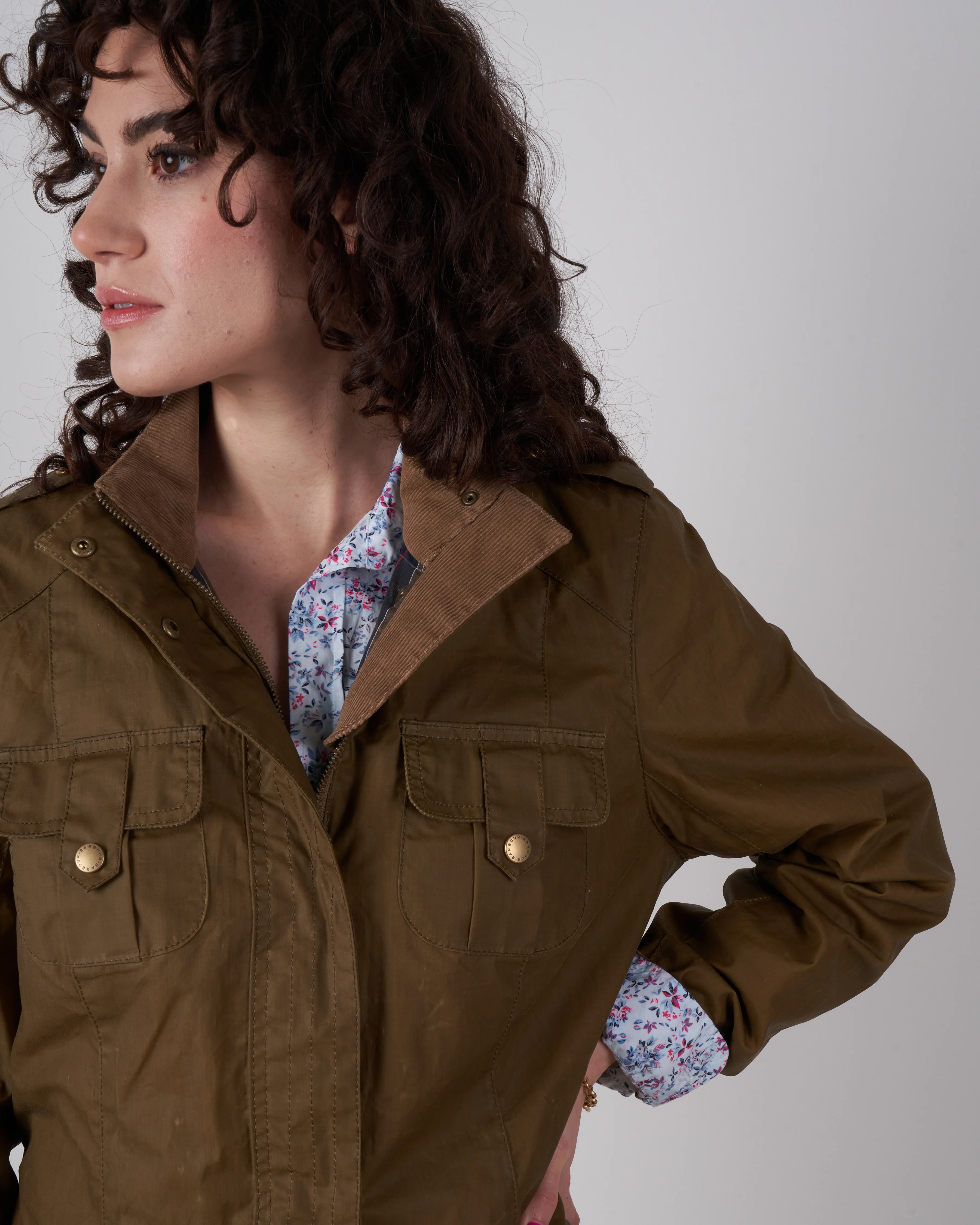defence light wax jacket - sand - Image 4