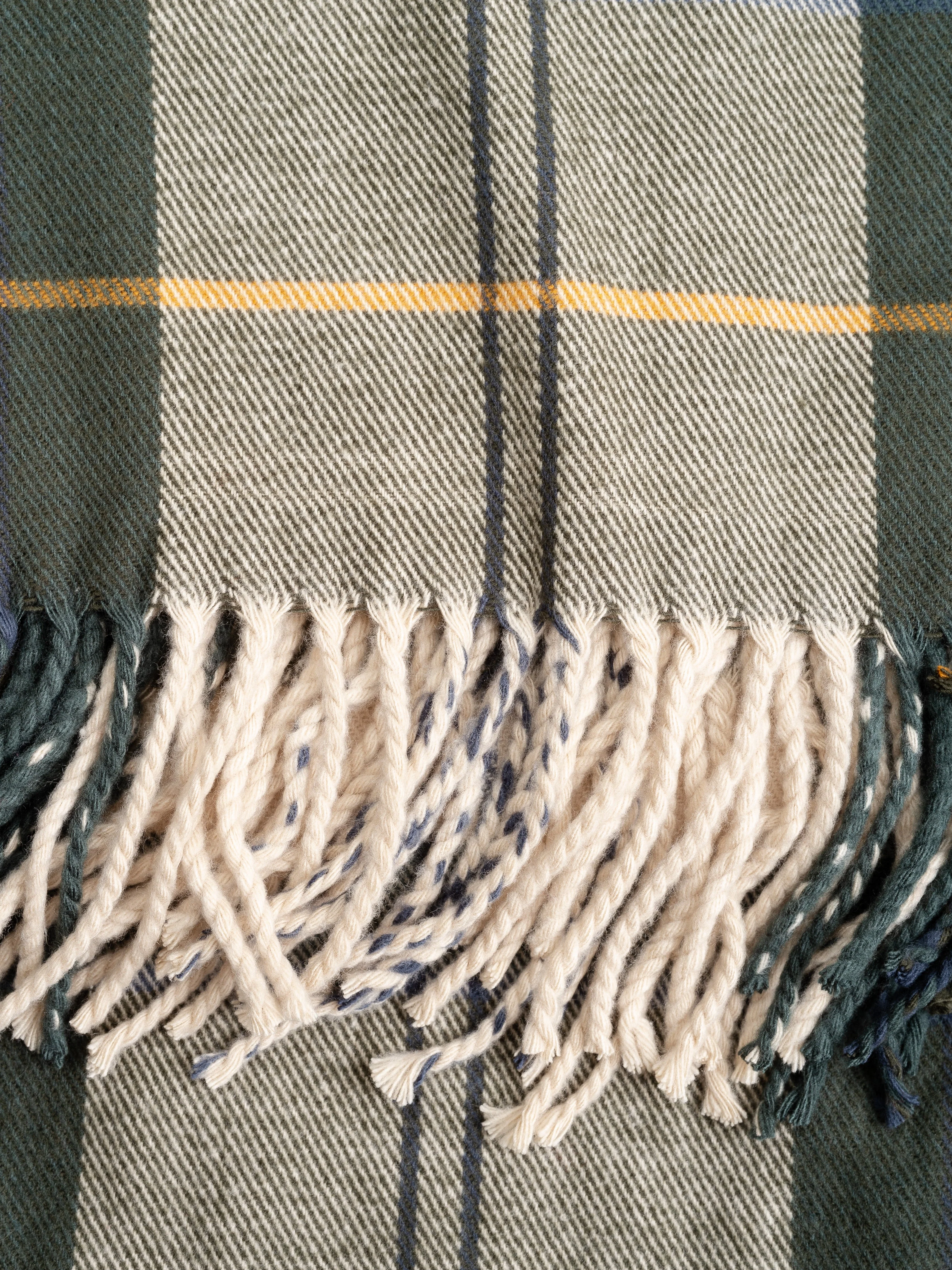 hailes tartan wrap scarf - ancient tartan - Image 2