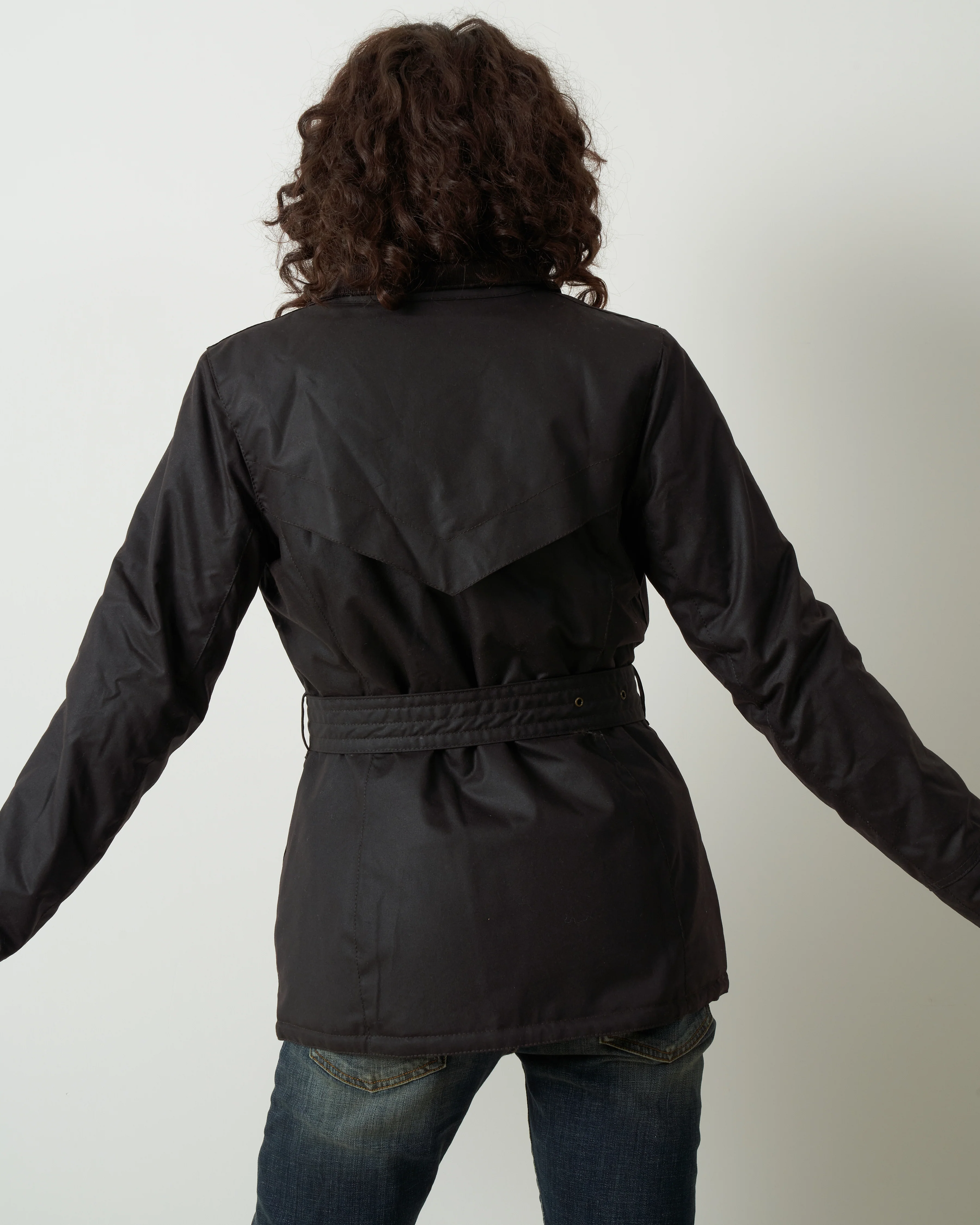montgomery wax jacket - rustic - Image 3