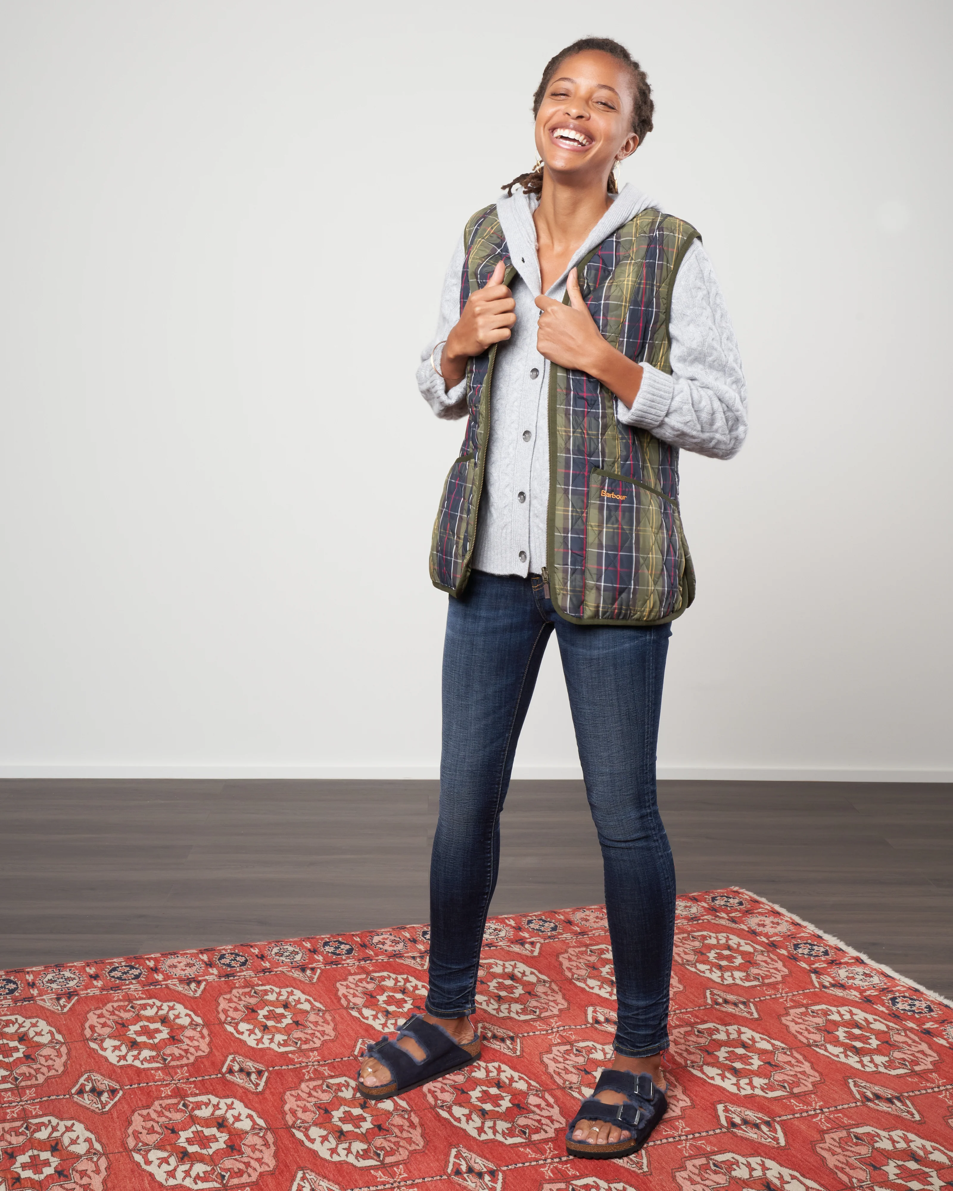 tartan betty liner - classic tartan - Image 2