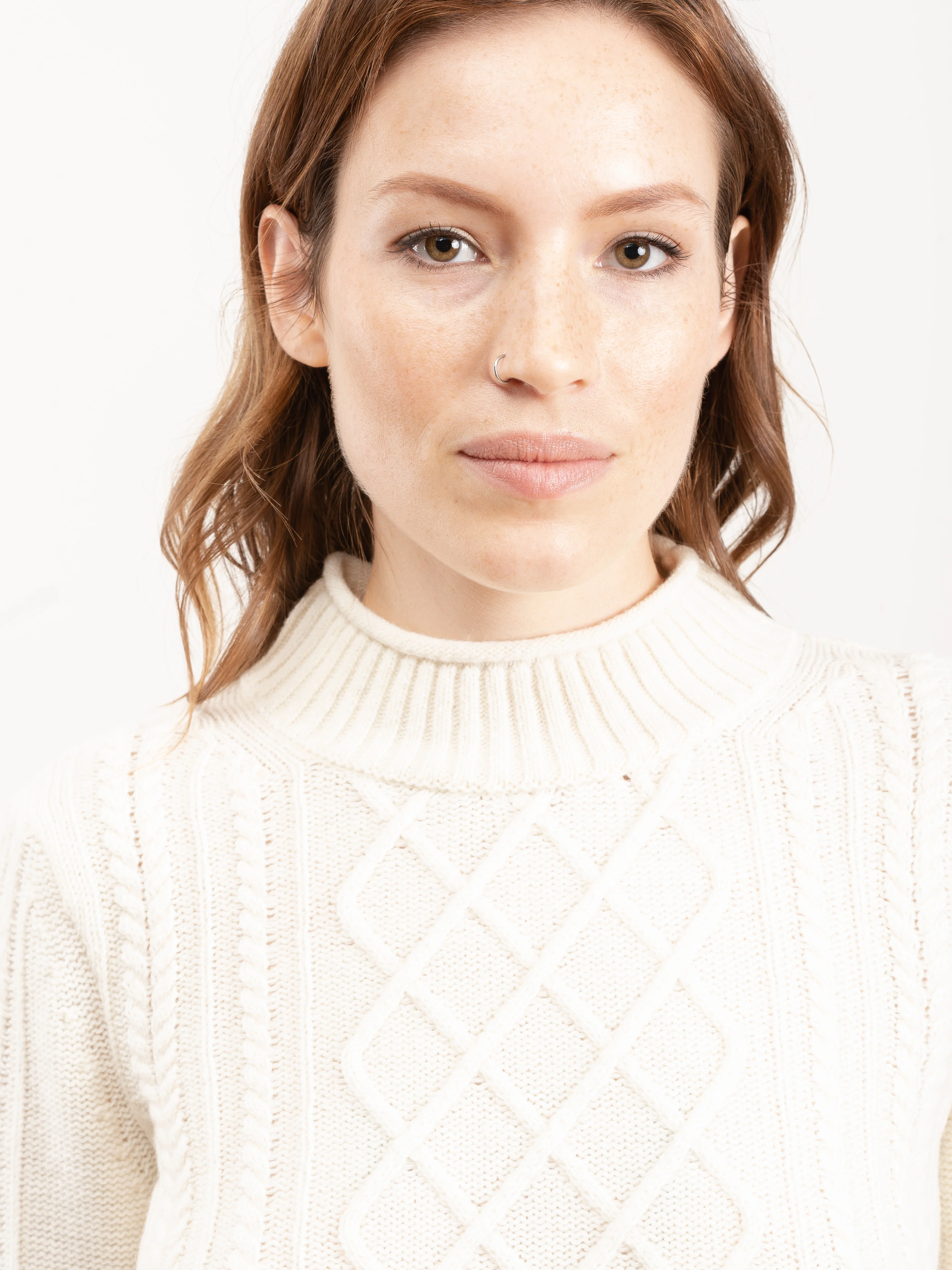 tyneside cable knit sweater - Image 7
