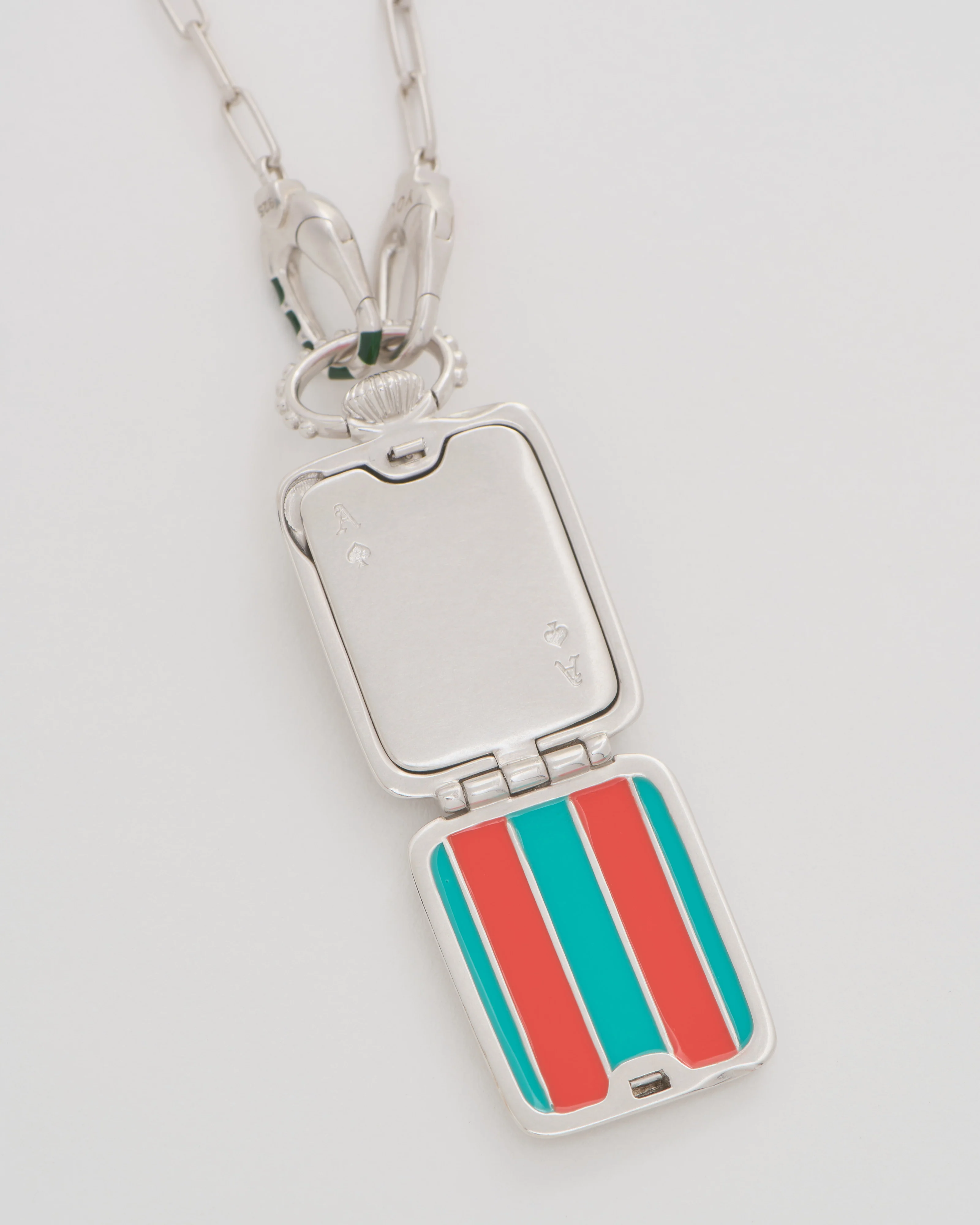 the ace vault (ss) w/ silver paperclip chain - Image 5