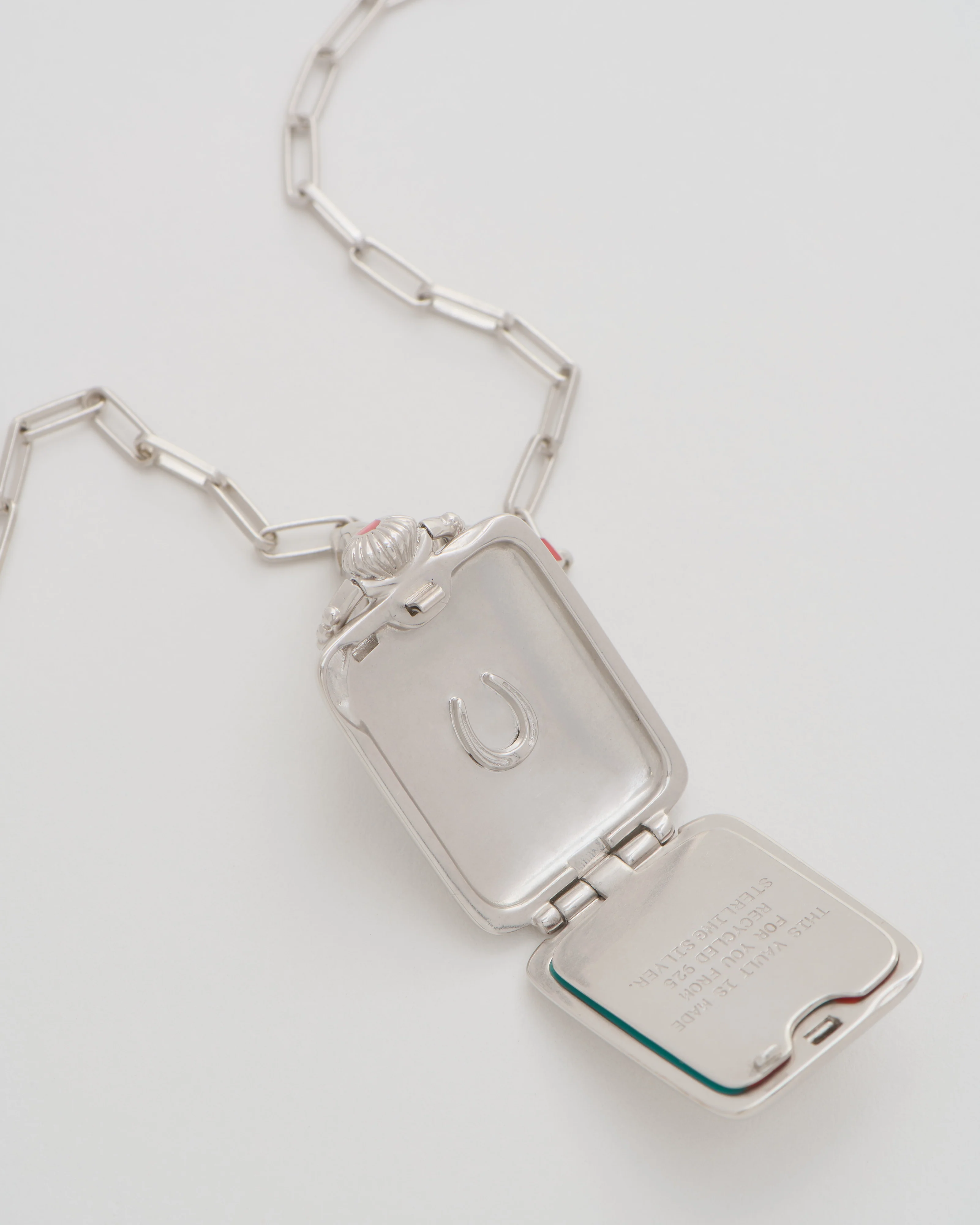 the ace vault (ss) w/ silver paperclip chain - Image 7