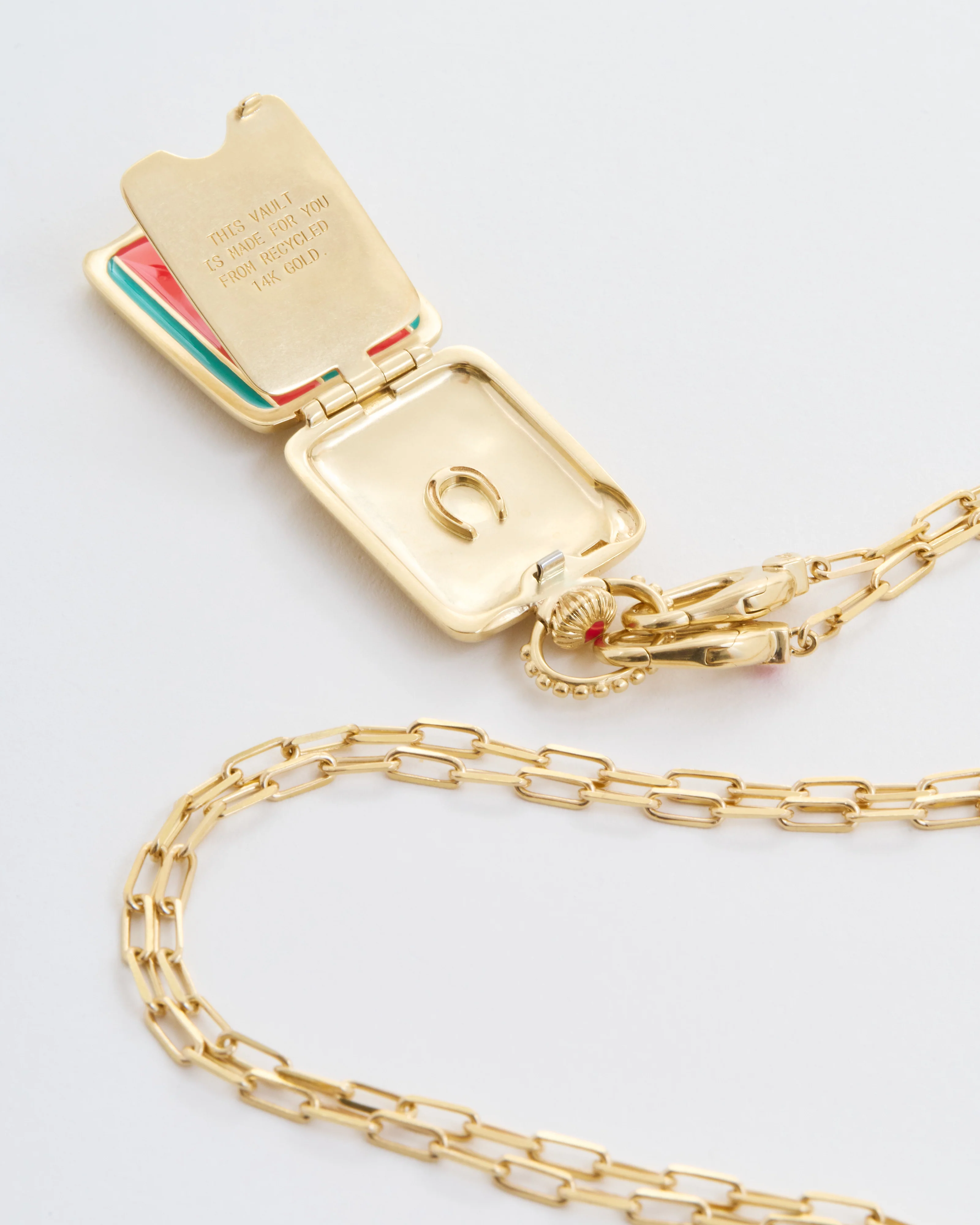 the ace vault w/ 14k paperclip chain - Image 7