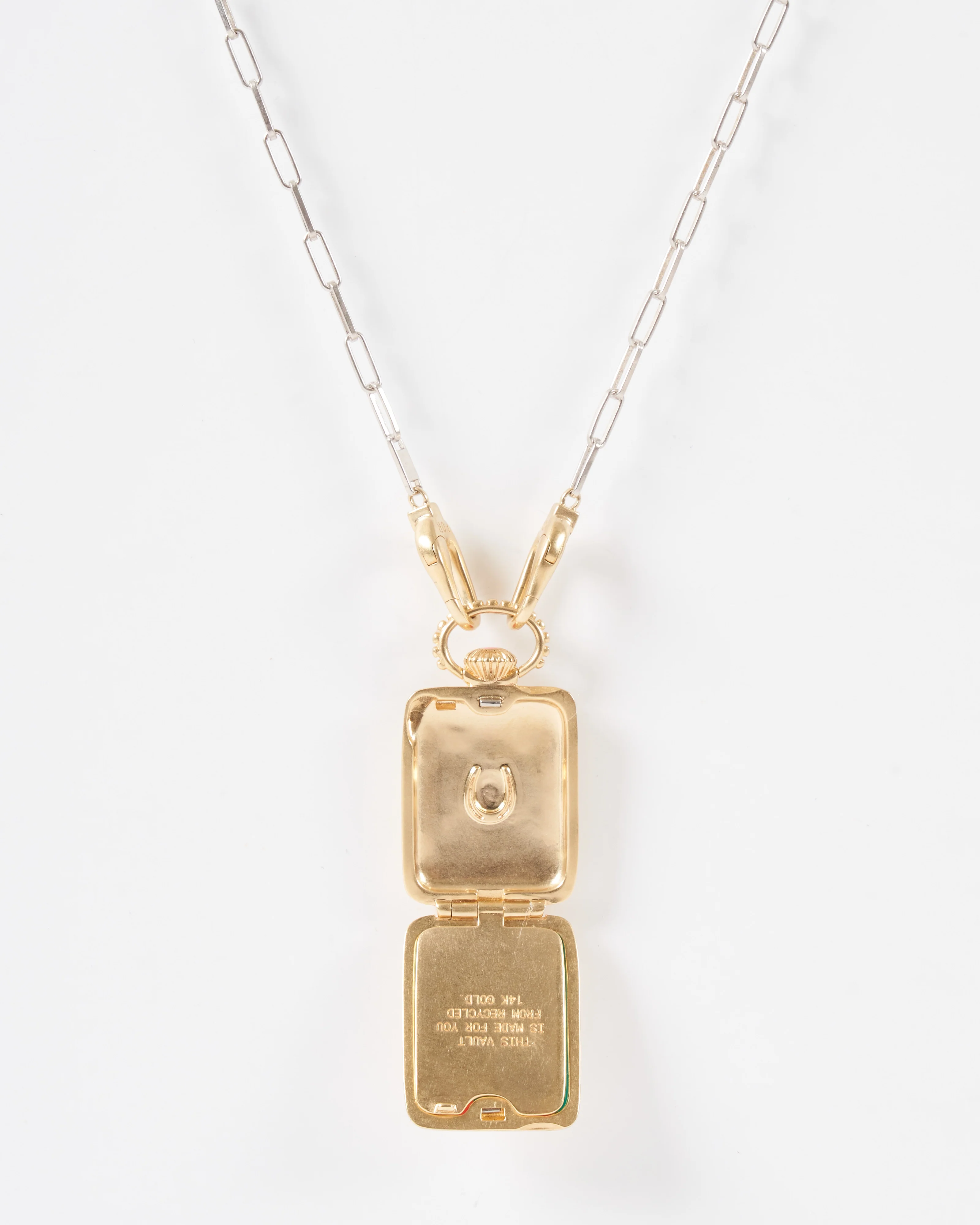 the ace vault w/ silver paperclip chain - Image 3