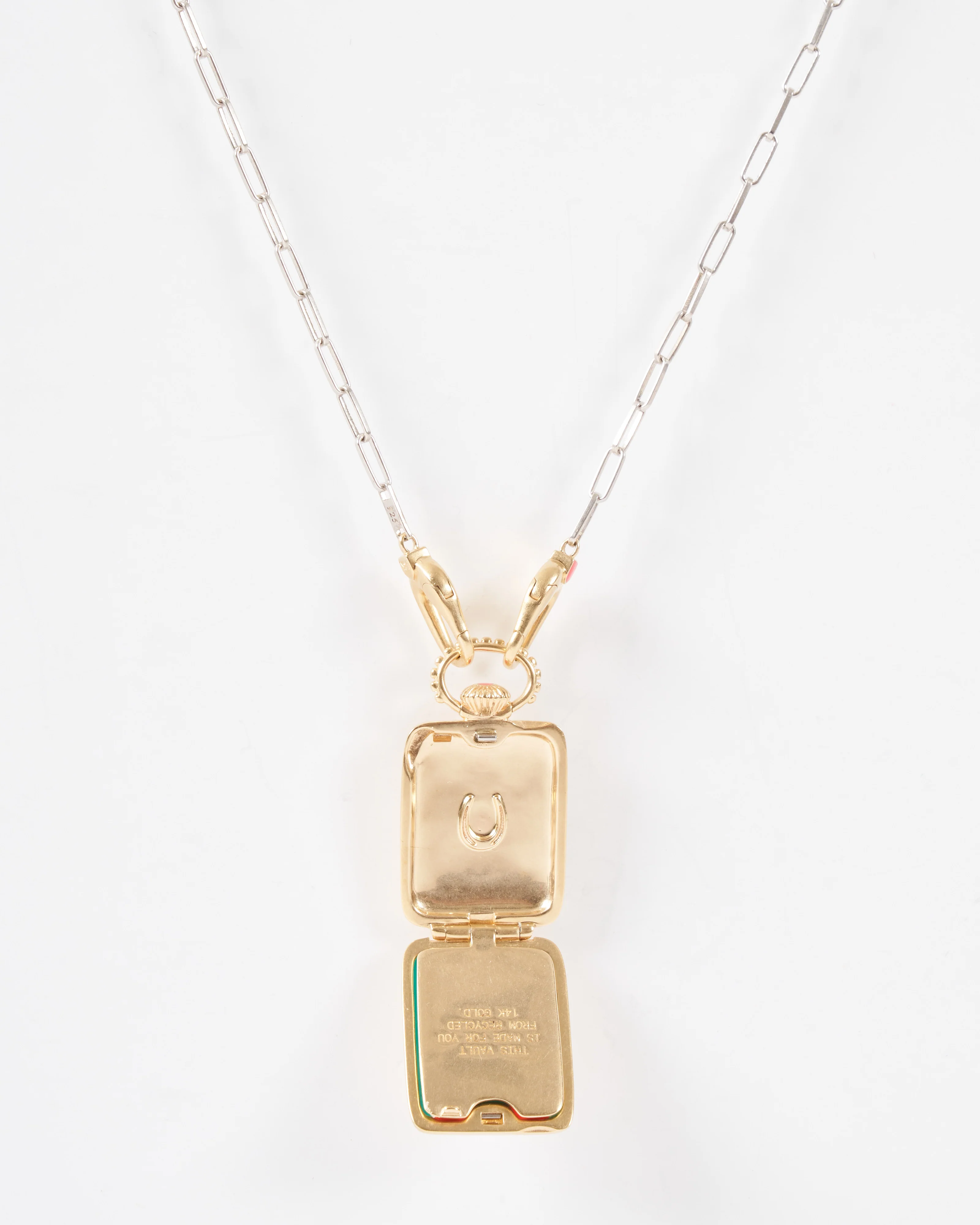 the ace vault w/ silver paperclip chain - Image 3