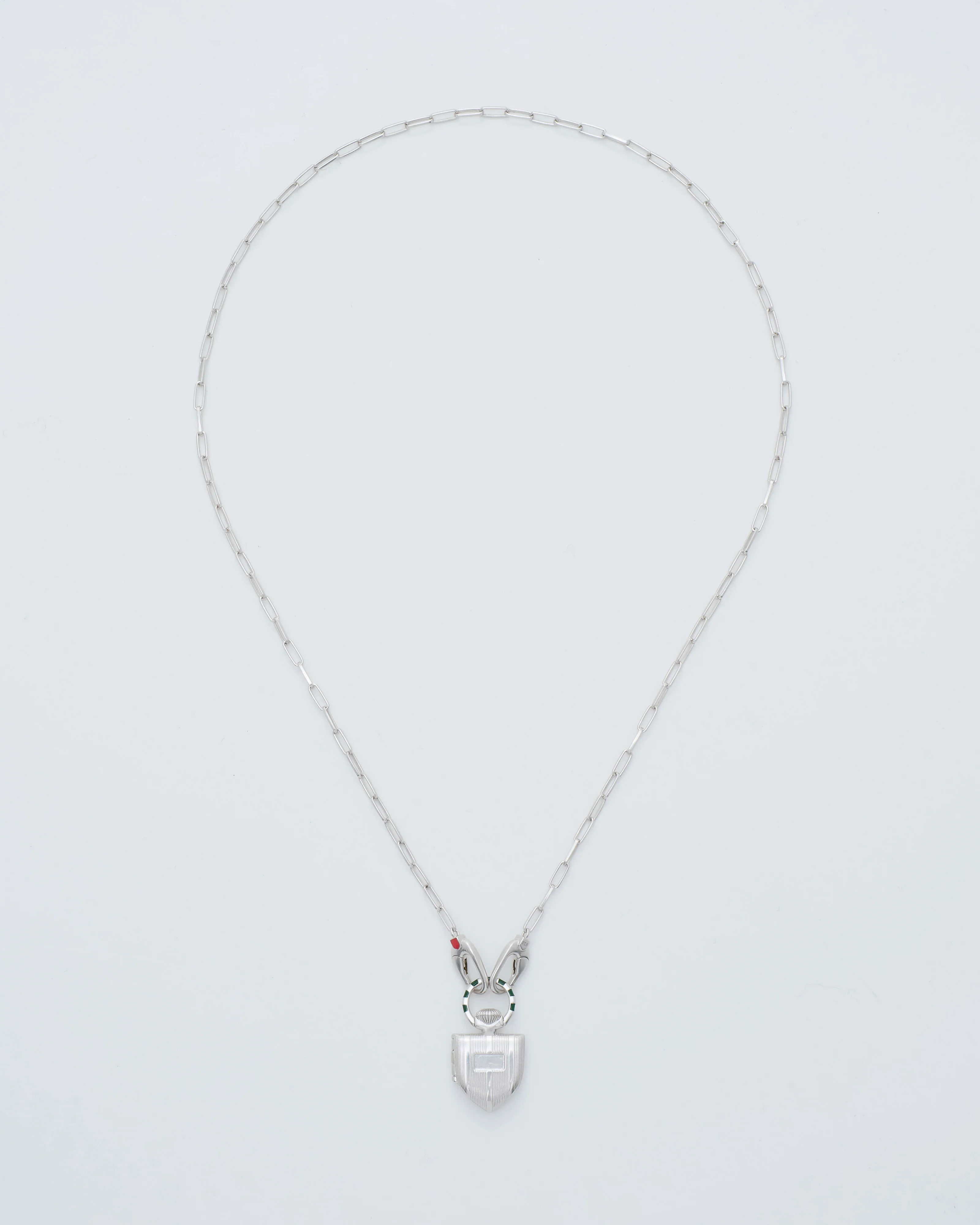the curiouser vault (ss) w/ silver paperclip chain - Image 8