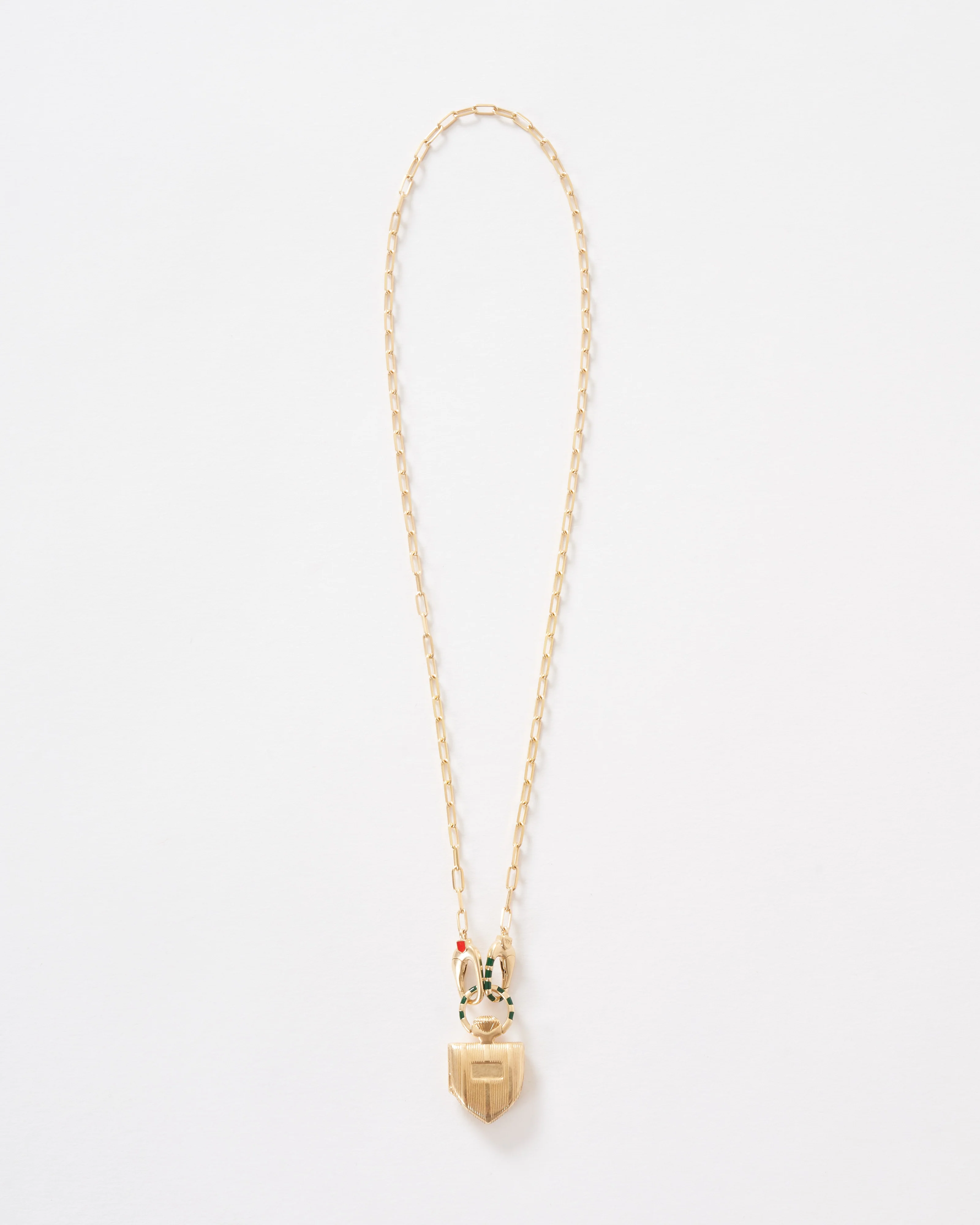 the curiouser vault w/ 14k paperclip chain stripe - Image 6